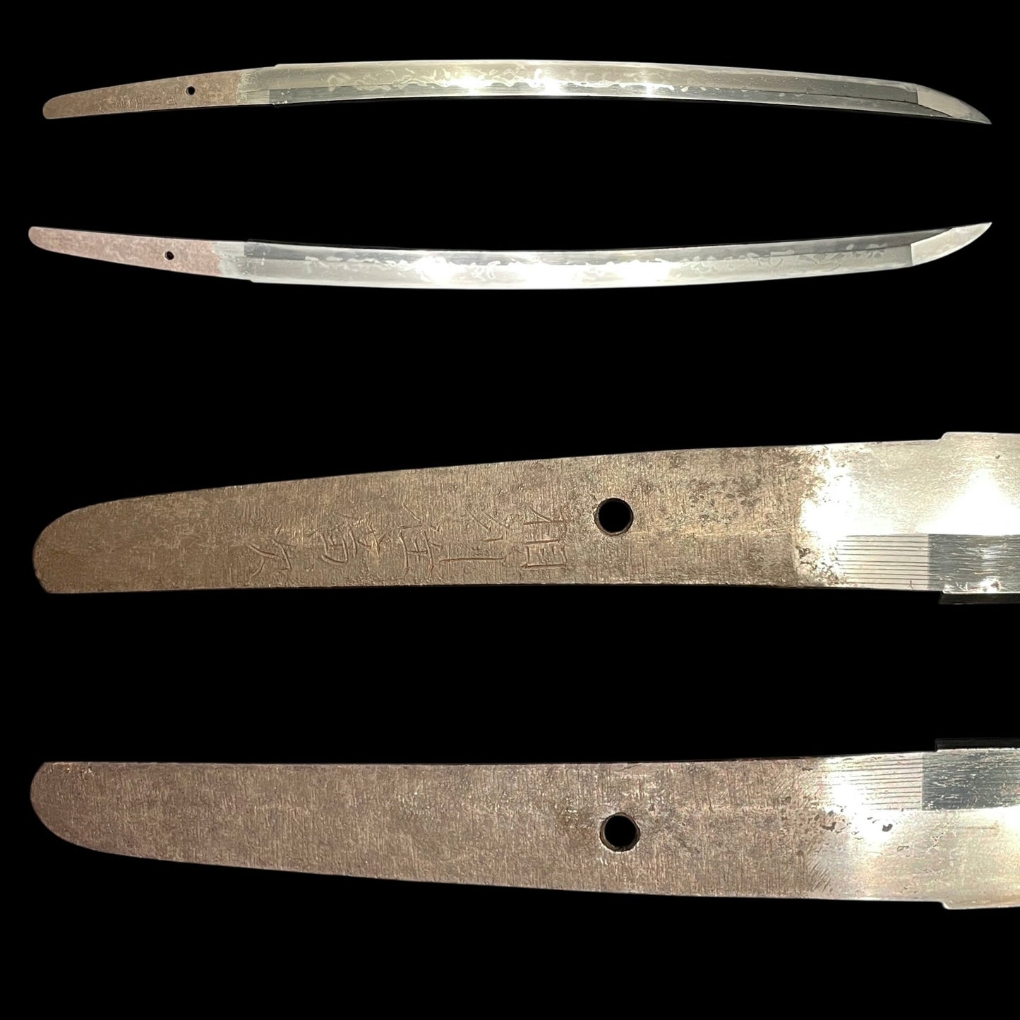 HITATSURA 皆焼 Wakizashi,  Soshuju Hirotsugu 相州住広次 signed, Muromachi period