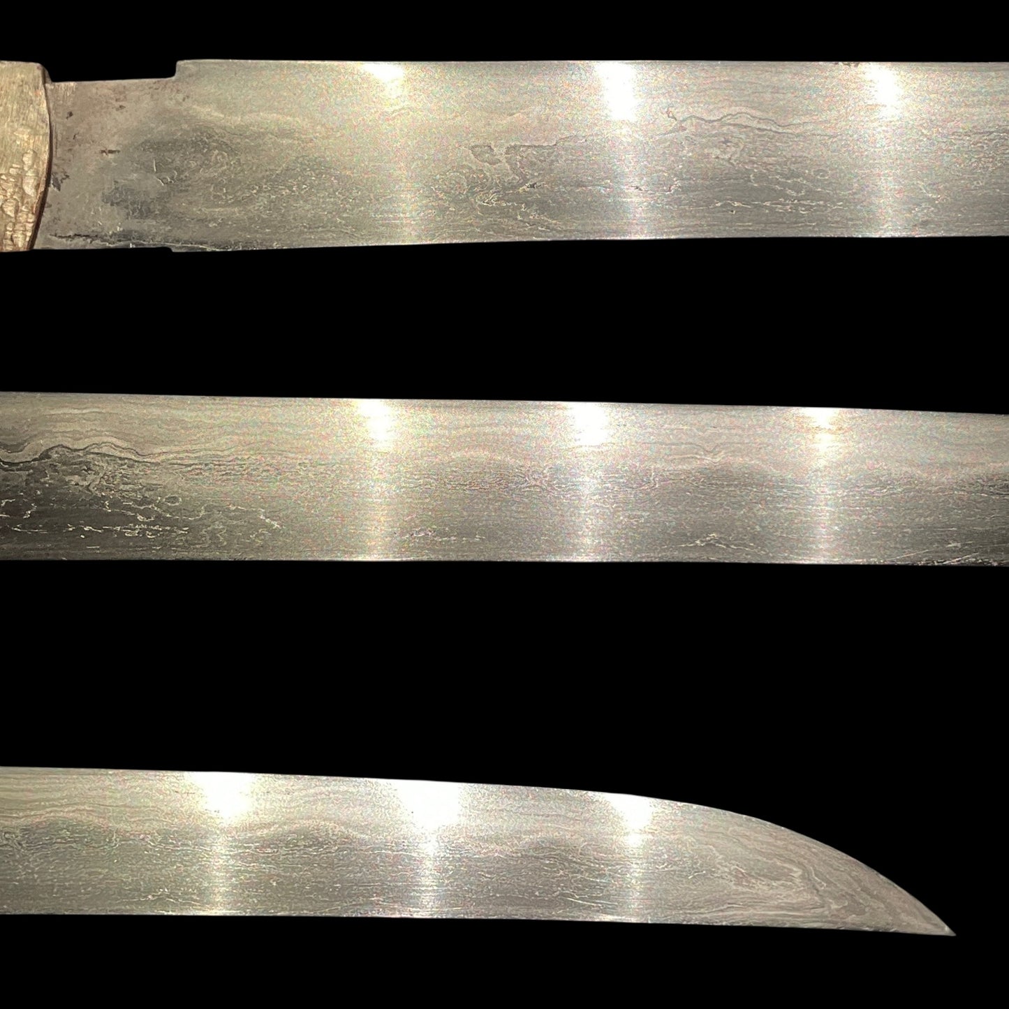 Oohadamono 大肌物 Aikuchi TANTO, Iron Fittings, Edo period mumei