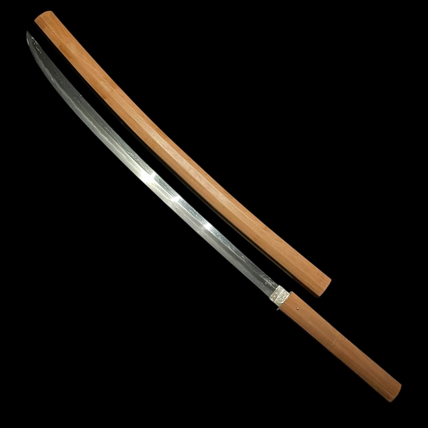 NAGINATA-NAOSHI 薙刀直し KATANA, Bizenkoku Fujiwara Nioh Kiyonori 備前国藤原二王清則 signed