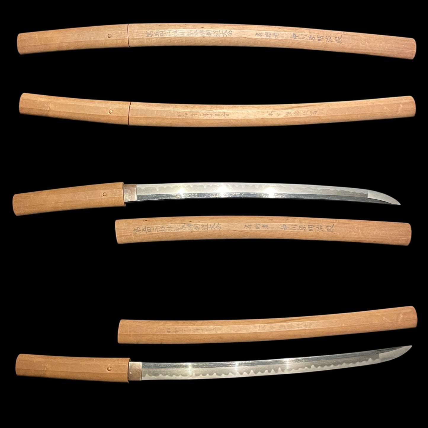 Ookissaki Wakizashi, Ujifusa 氏房 signed, Late Muromachi period