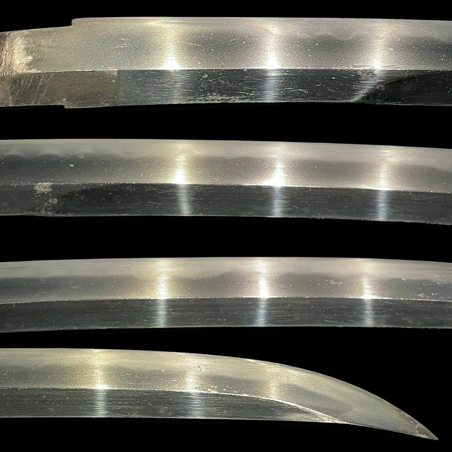 Banryushi Nagahiro February 1833 蟠龍子長弘 天保年二月日 signed Unokubi Wakizashi