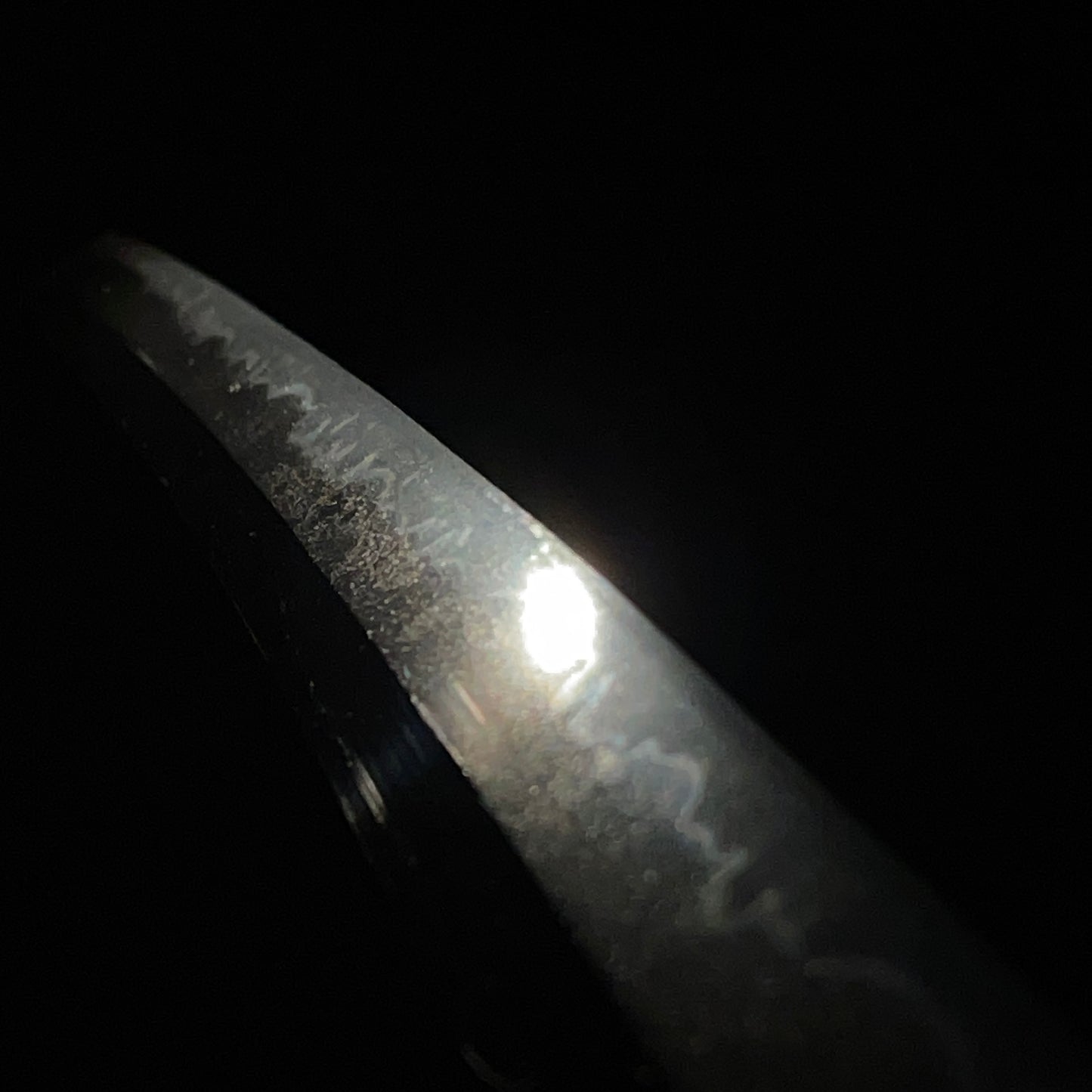 Kanbun Shinto KATANA, 森川永光 Morikawa Nagamitsu signed Fuchi, Wide and Thick Blade