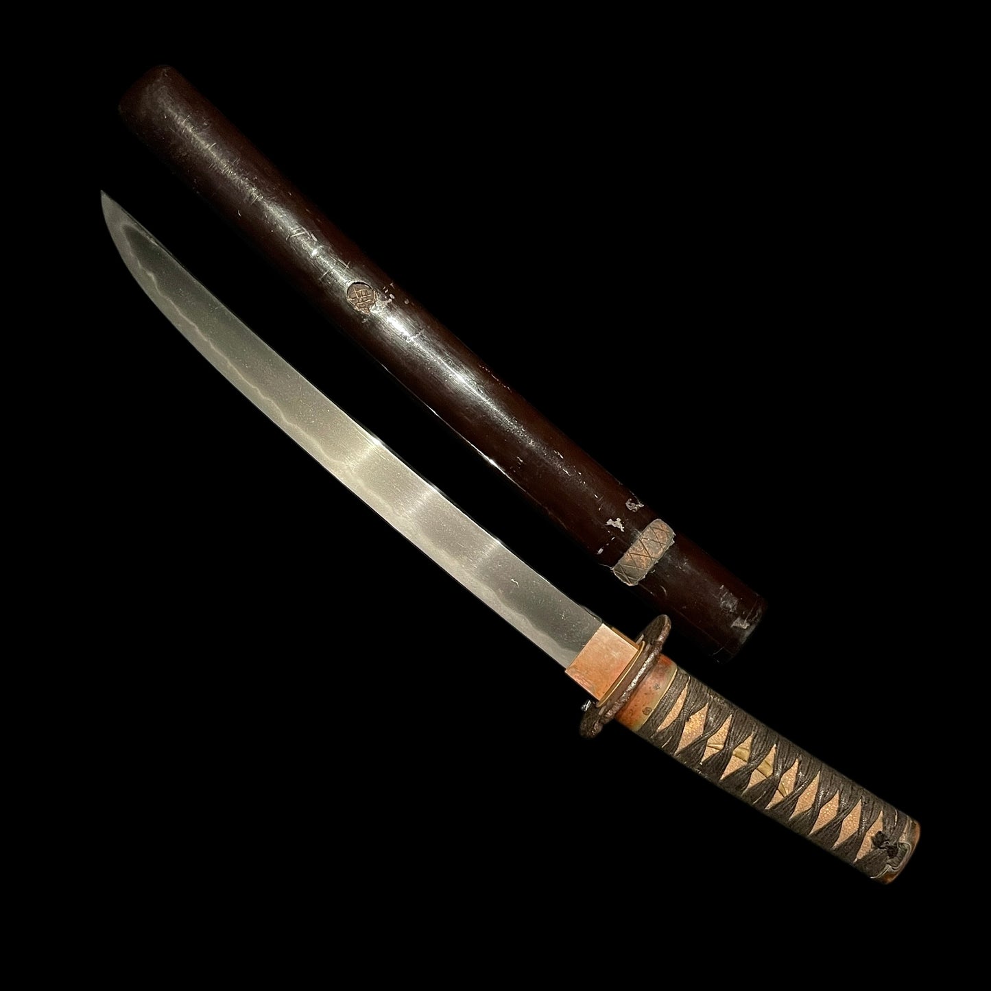 Sekizenjo Kaneyoshi 関善定兼吉 signed, Sunnobi Tanto 寸延短刀, Edo period