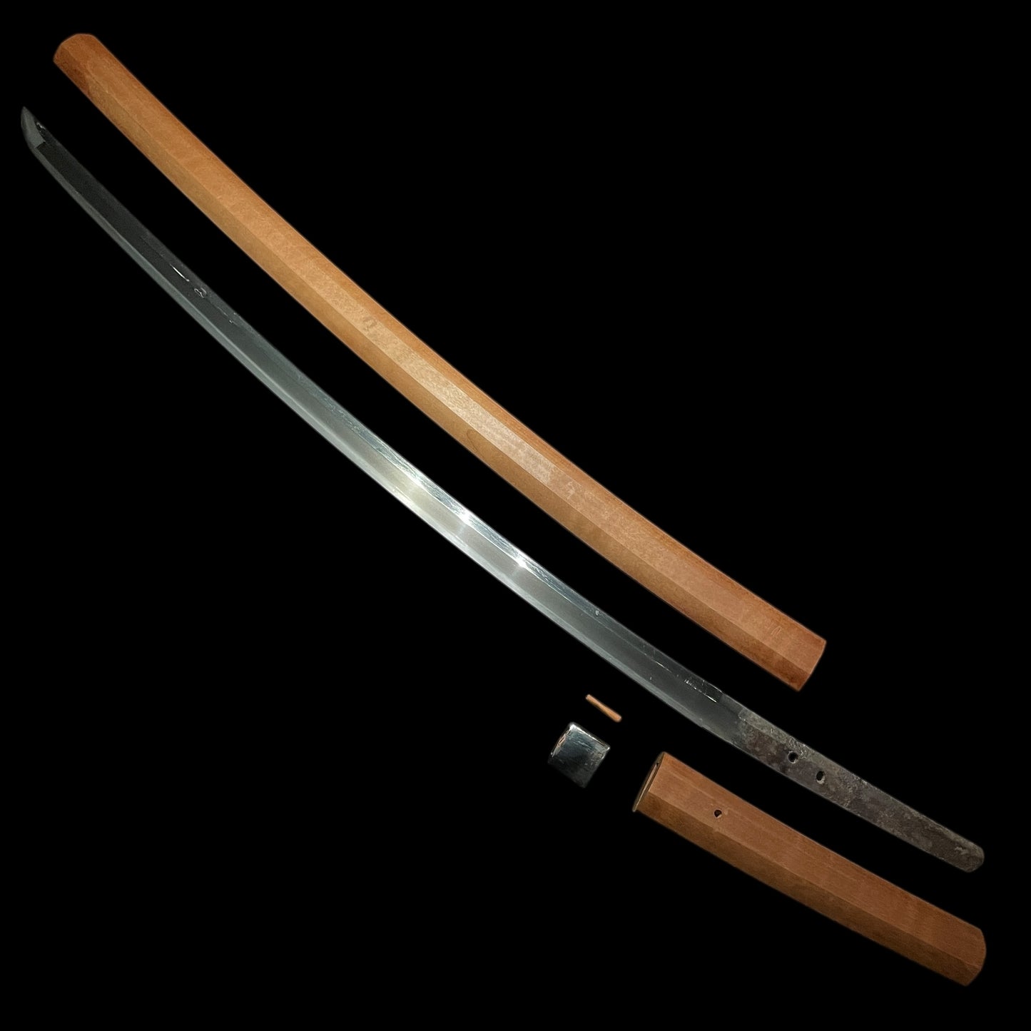 Suguha 直刃 KATANA in Shirasaya, 673mm (26.50 in.) , Edo period mumei