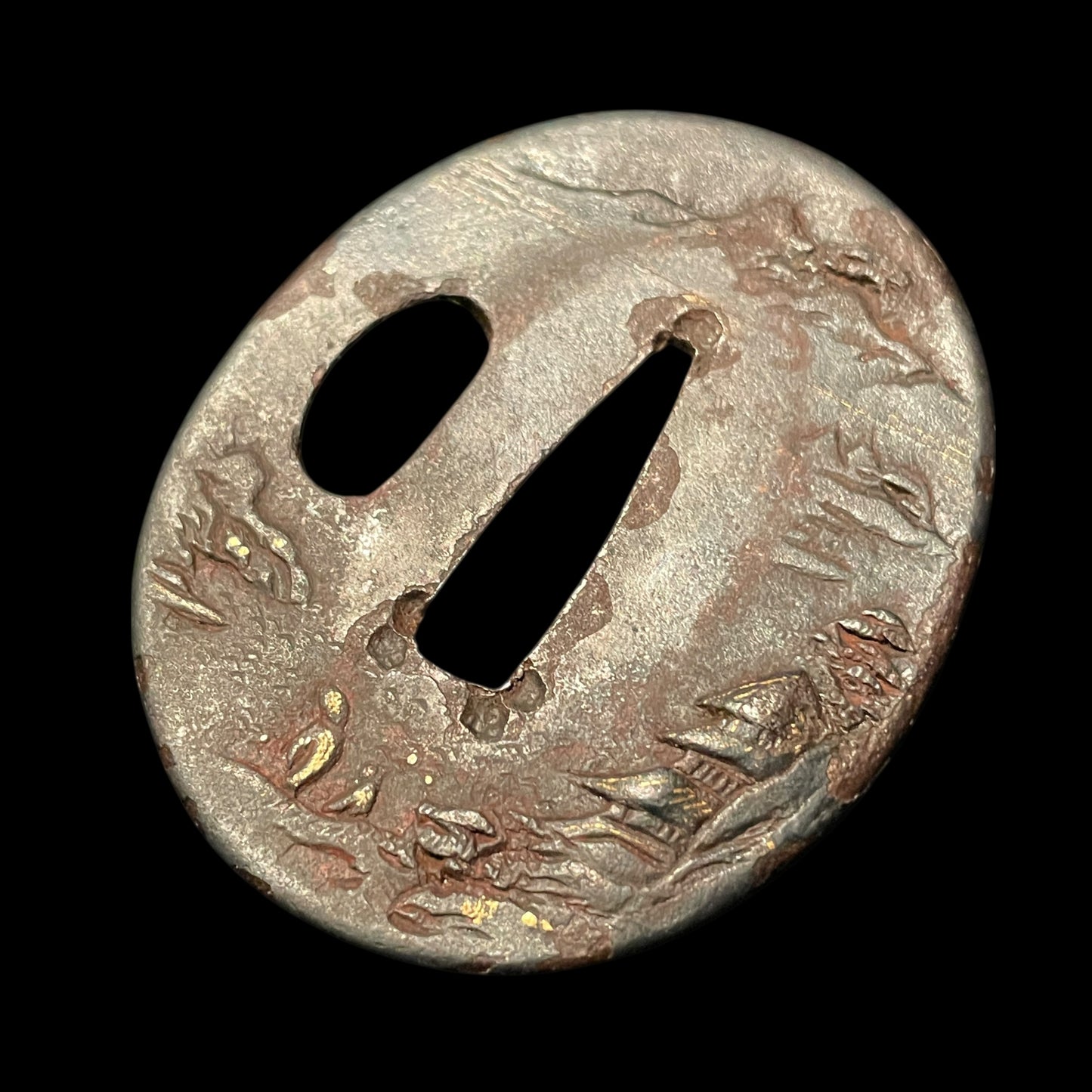 Plum Fuchikashira Hirazukuri TANTO, Muromachi period mumei