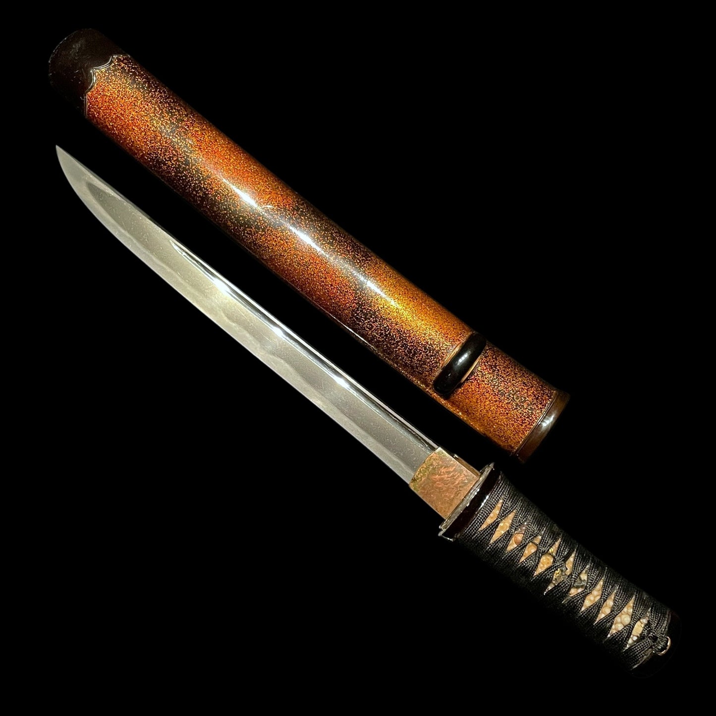 Bishuosafune Harumitsu August 1557 signed, Aikuchi TANTO, Late Muromachi period