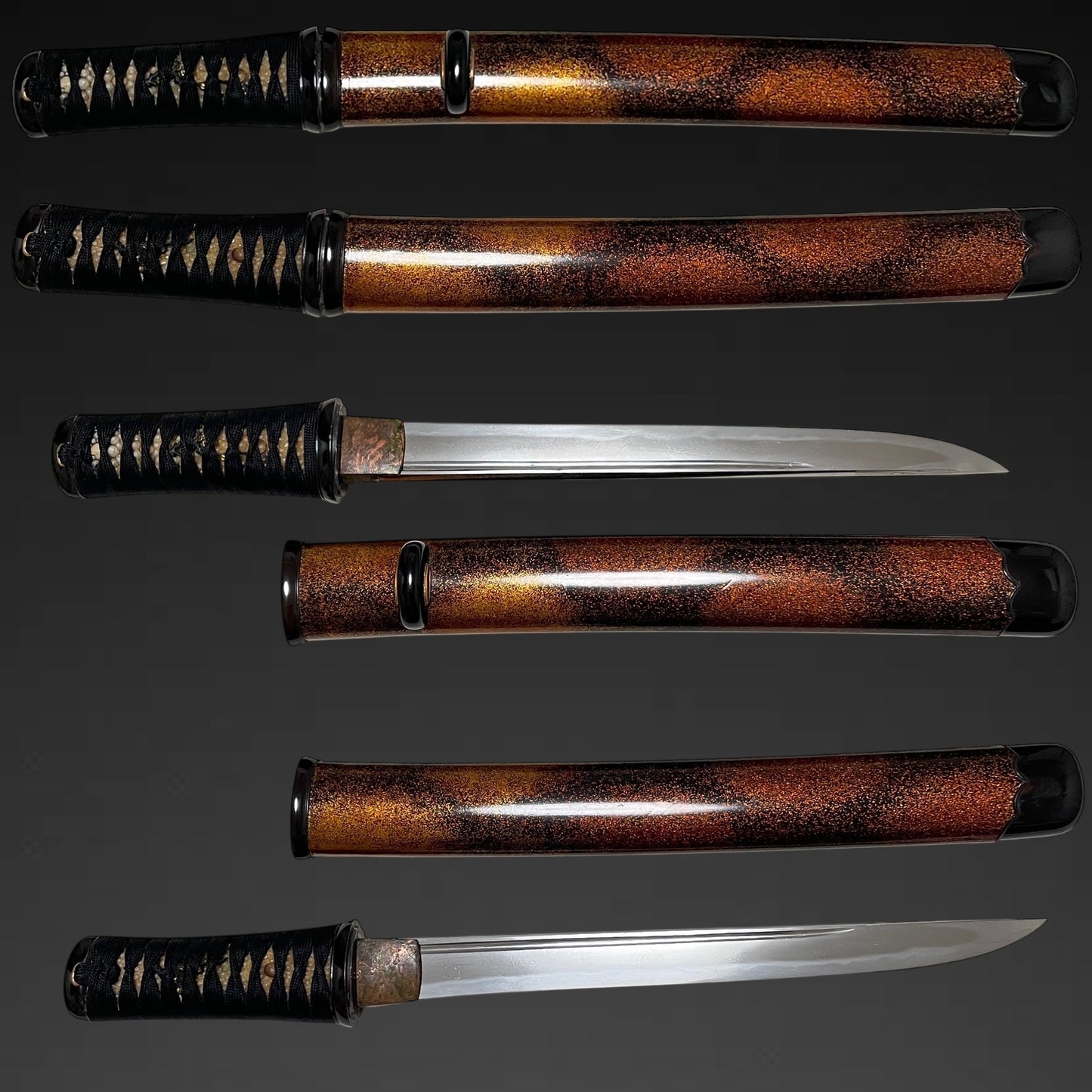 Bishuosafune Harumitsu August 1557 signed, Aikuchi TANTO, Late Muromachi period