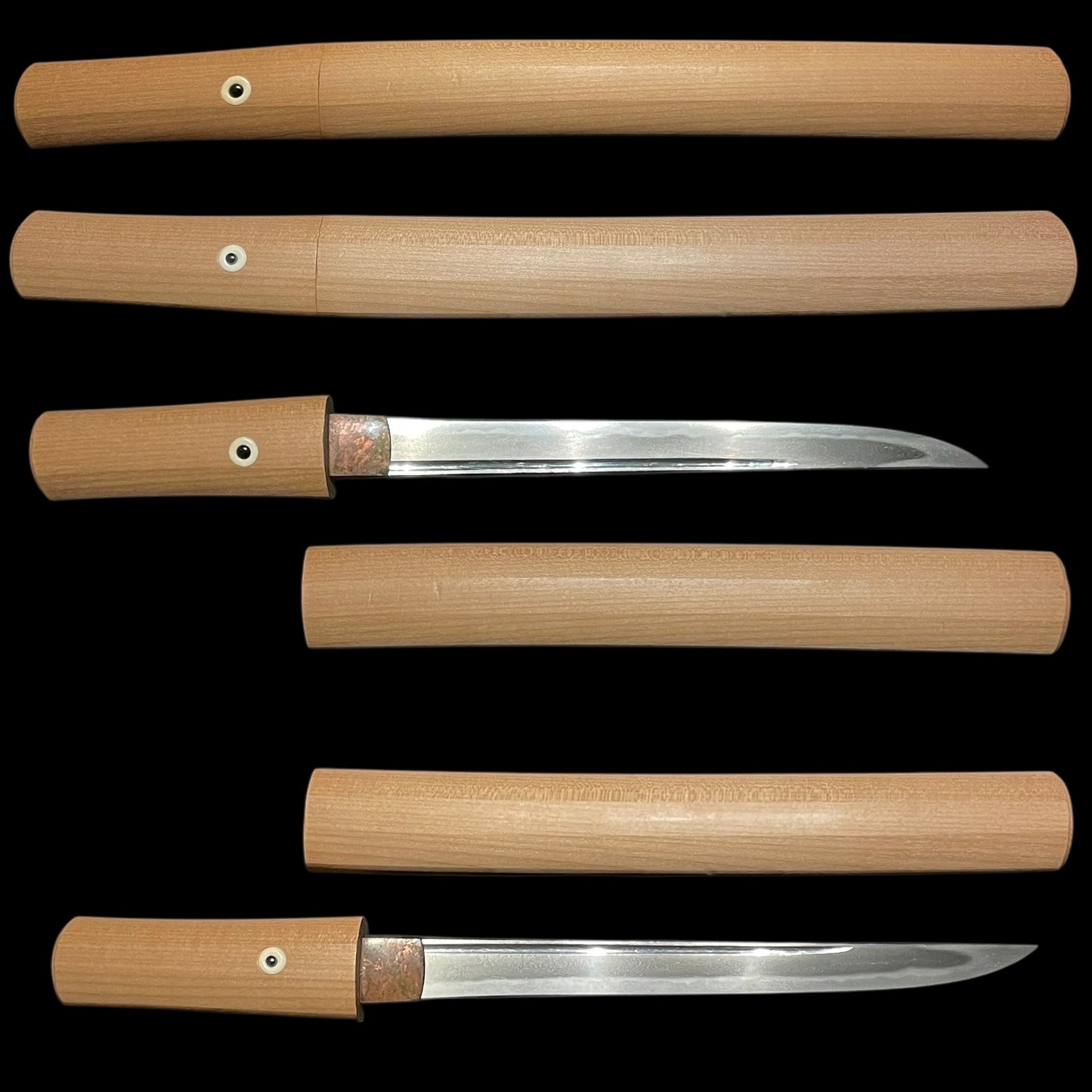 Bishuosafune Harumitsu August 1557 signed, Aikuchi TANTO, Late Muromachi period