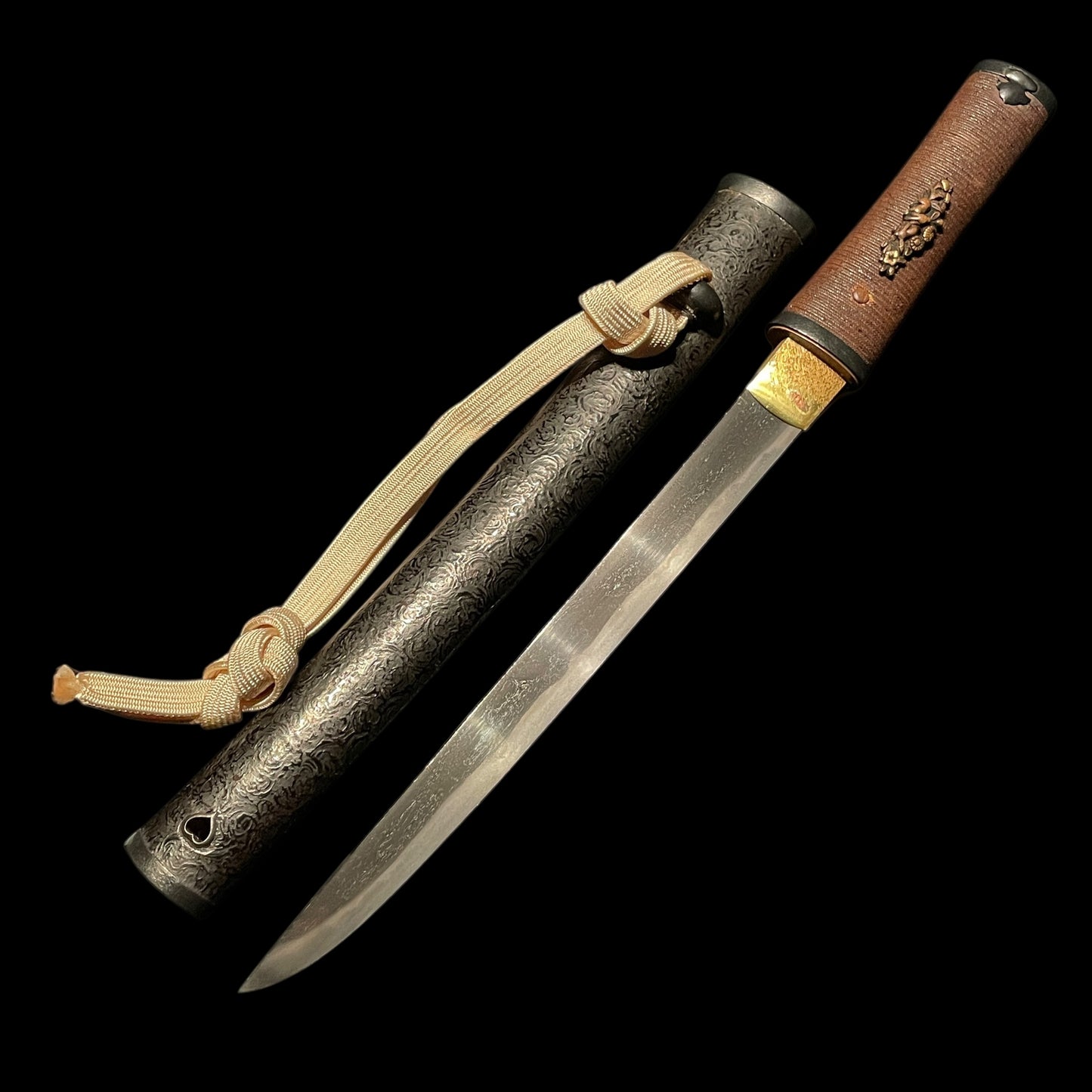 Norimitsu 則光 signed TANTO, Aikuchi Koshirae, Muromachi period, NBTHK Certificate