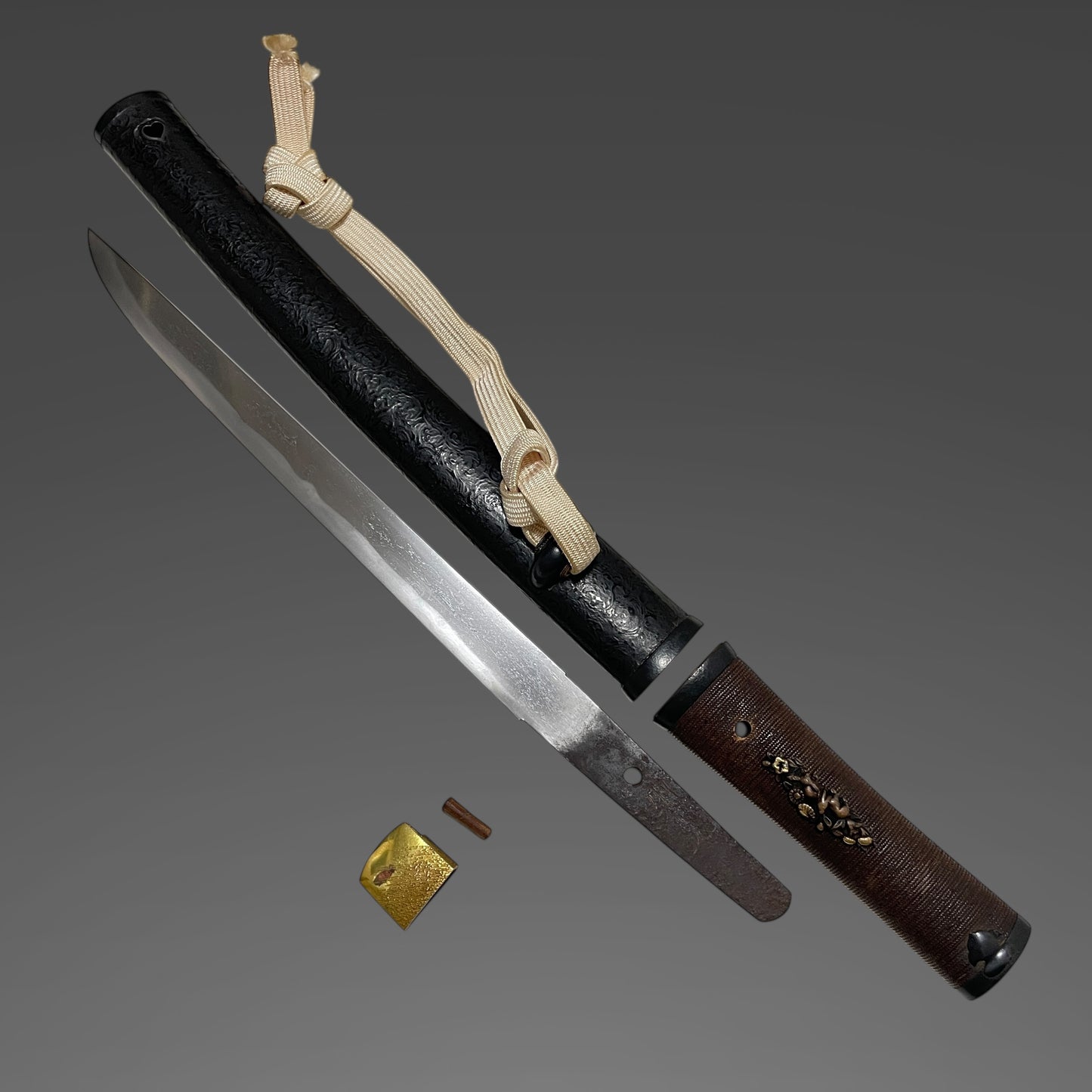 Norimitsu 則光 signed TANTO, Aikuchi Koshirae, Muromachi period, NBTHK Certificate