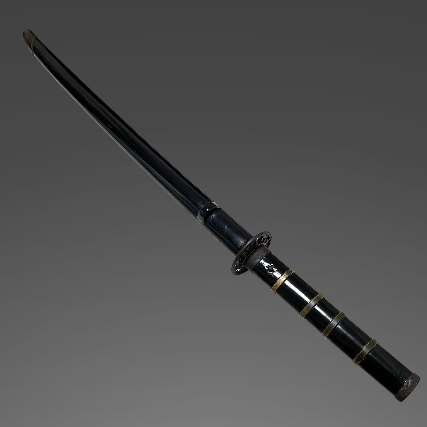 Ninjato 忍者刀, Straight KATANA in Toppei-Koshirae 突兵拵, NBTHK Certificate