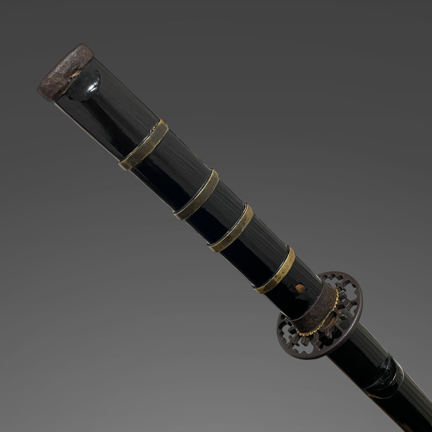 Ninjato 忍者刀, Straight KATANA in Toppei-Koshirae 突兵拵, NBTHK Certificate