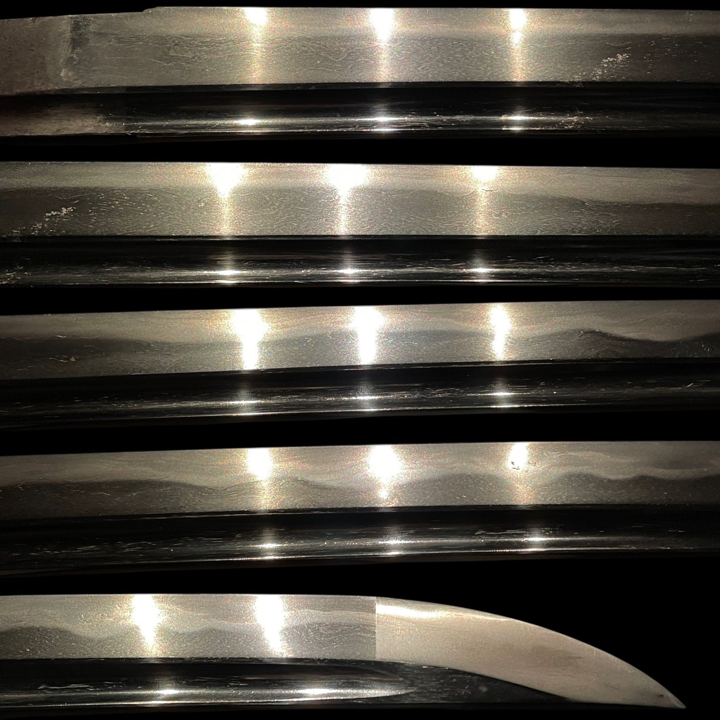 Ookissaki 大切先 Wakizashi, Bo-hi 棒樋 blade, Edo period mumei