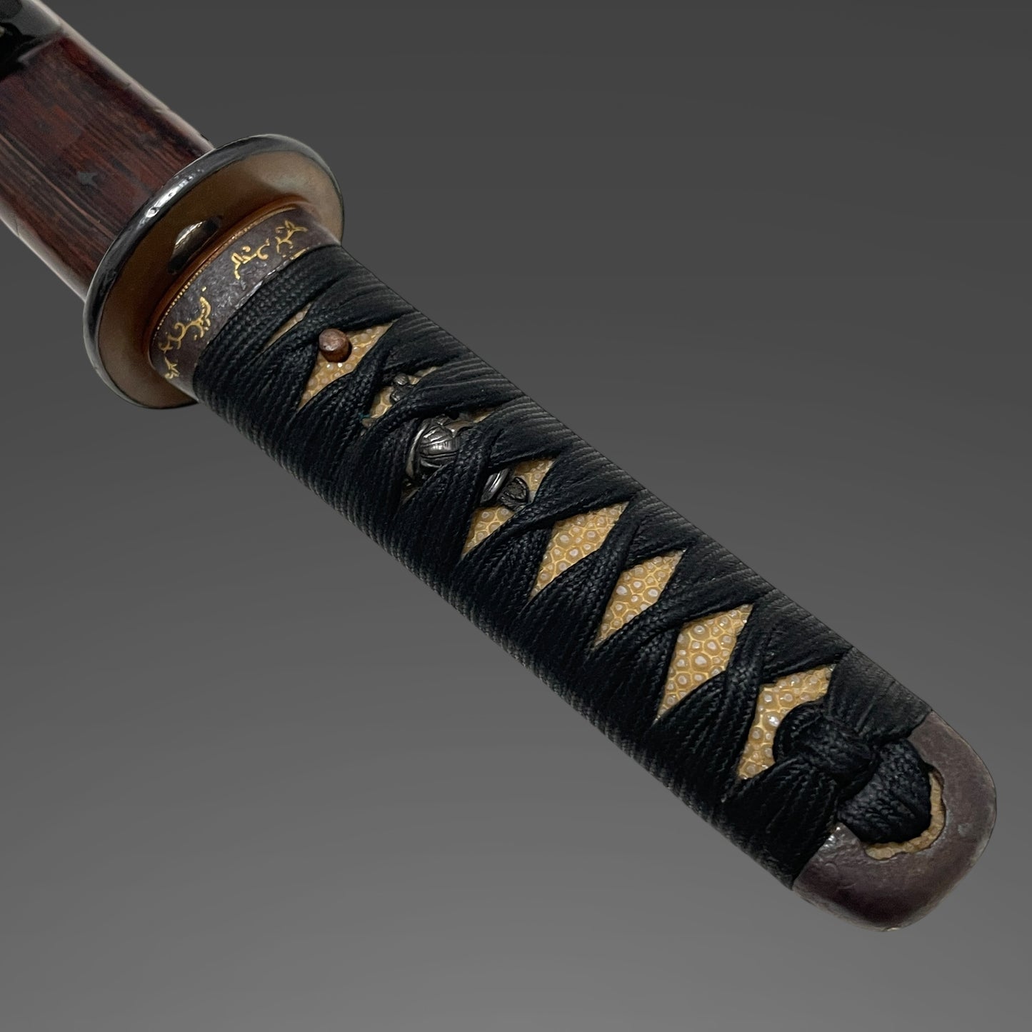 HITATSURA 皆焼 Wakizashi, Jakushu Fuyuhiro 若州冬広, Muromachi period, NBTHK Certificate