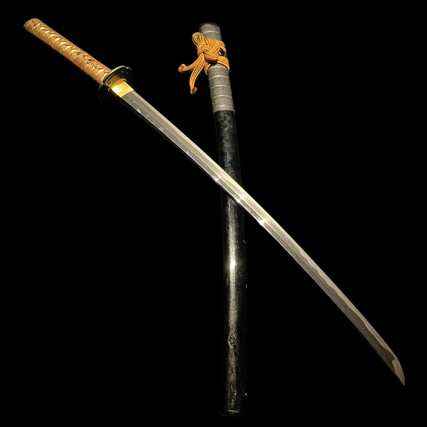 Suzuki Kaganokami Sada August 1692 signed KATANA, Inrokizamisaya 印籠刻鞘, Edo period