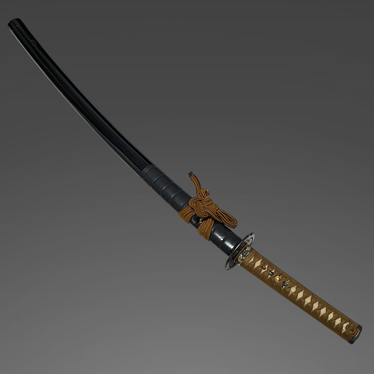 Suzuki Kaganokami Sada August 1692 signed KATANA, Inrokizamisaya 印籠刻鞘, Edo period