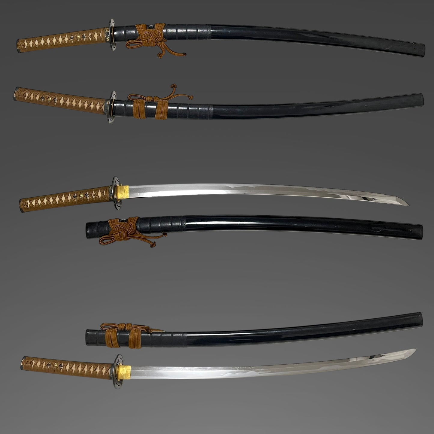 Suzuki Kaganokami Sada August 1692 signed KATANA, Inrokizamisaya 印籠刻鞘, Edo period