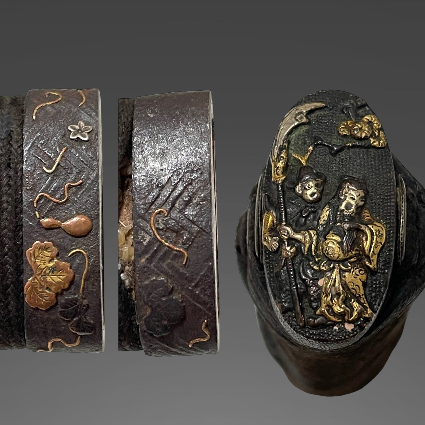 Unokubi-Zukuri 鵜首造 Wakizashi, Gourd Fuchi, Muromachi period mumei