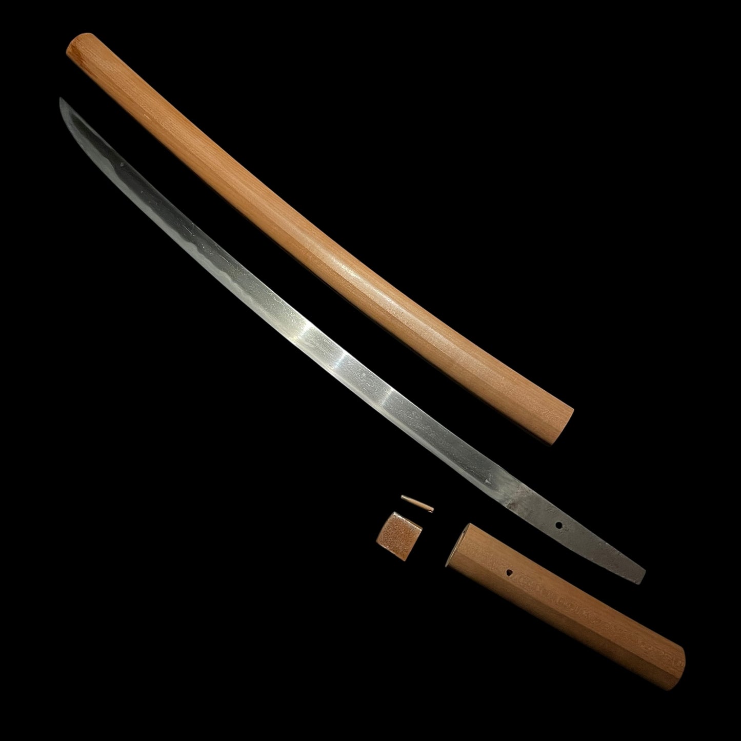 Rare Style Long Hirazukuri Wakizashi, Naminohira 波平, Muromachi period, NBTHK Certificate