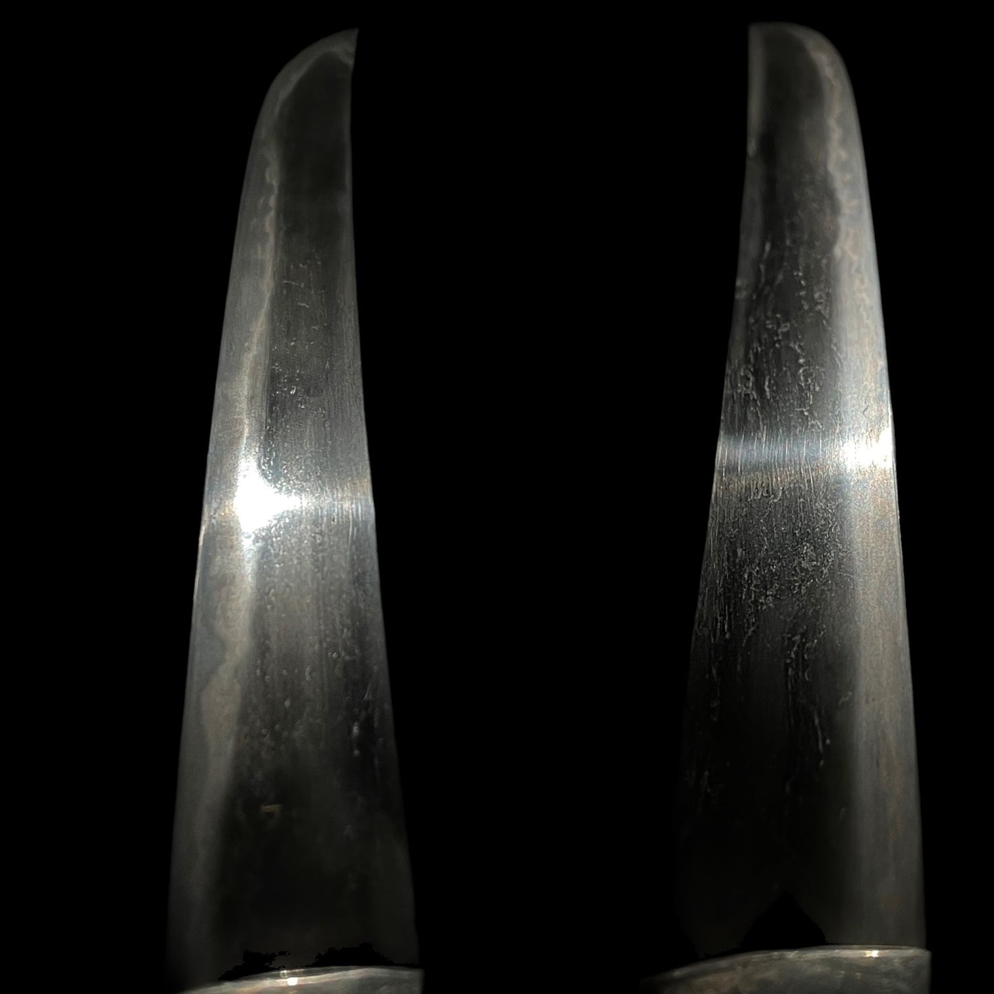 Botanshishi Fuchikashira 牡丹獅子縁頭, Sunnobi-TANTO 寸延短刀, Edo period mumei