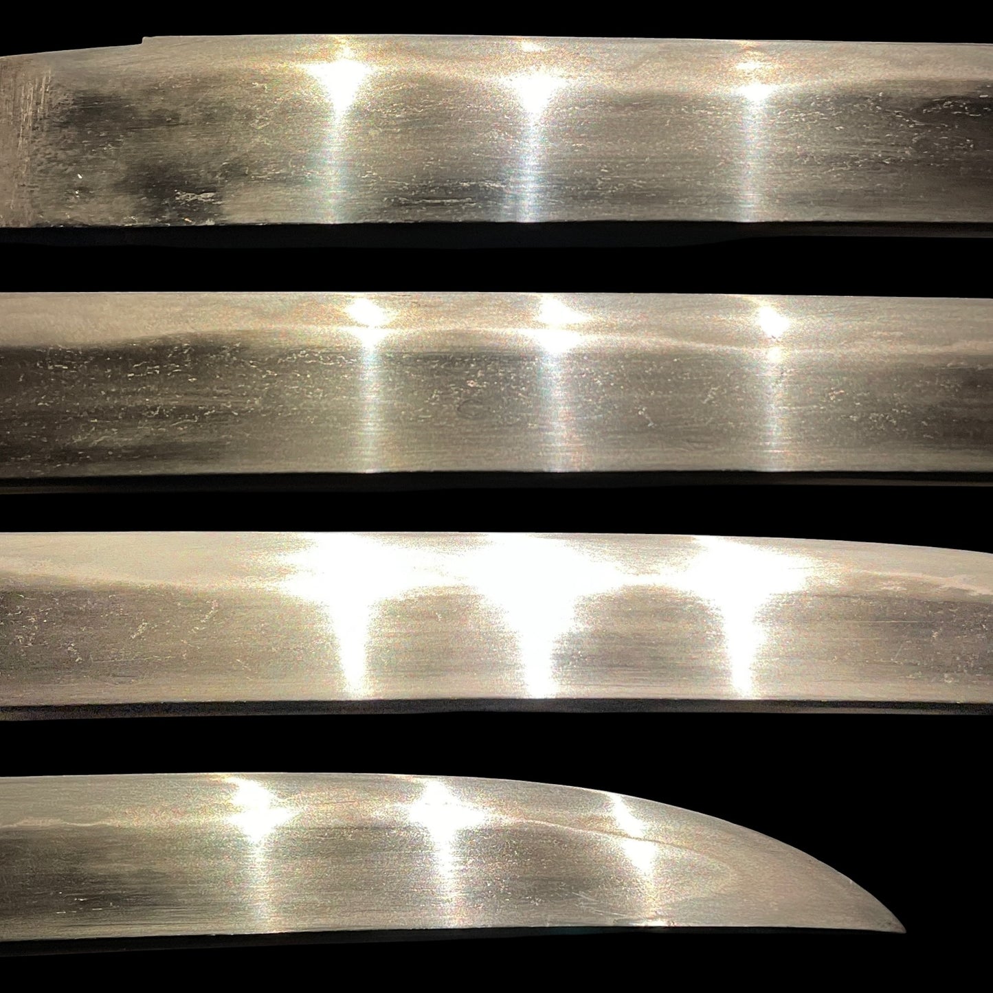 Botanshishi Fuchikashira 牡丹獅子縁頭, Sunnobi-TANTO 寸延短刀, Edo period mumei