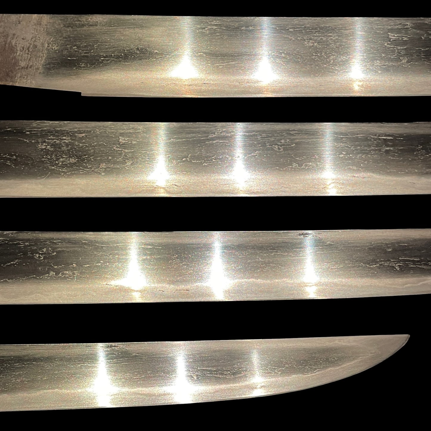 Botanshishi Fuchikashira 牡丹獅子縁頭, Sunnobi-TANTO 寸延短刀, Edo period mumei