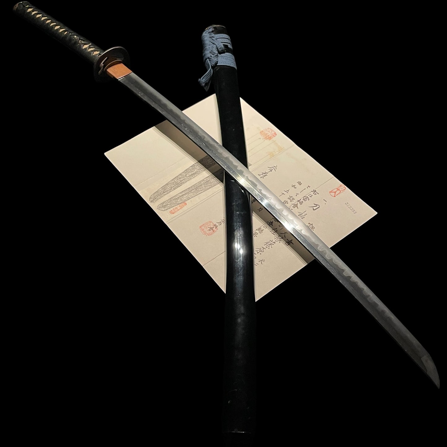 Yamatodaijo Masanori 大和大掾正則 signed KATANA, Very wide blde, Early Edo period