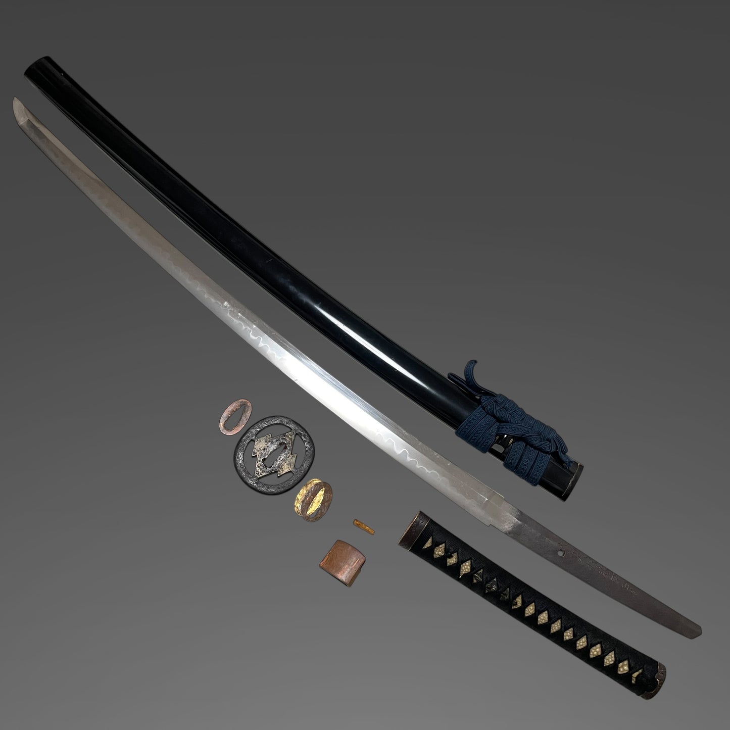 Yamatodaijo Masanori 大和大掾正則 signed KATANA, Very wide blde, Early Edo period