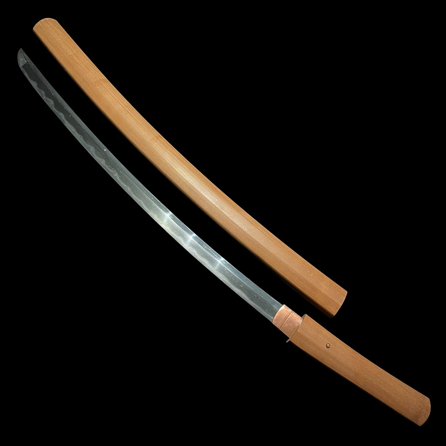 Bishuosafune Norimitsu saku  February 1560 備州長舩則光作 signed Wakizashi, Muromachi period