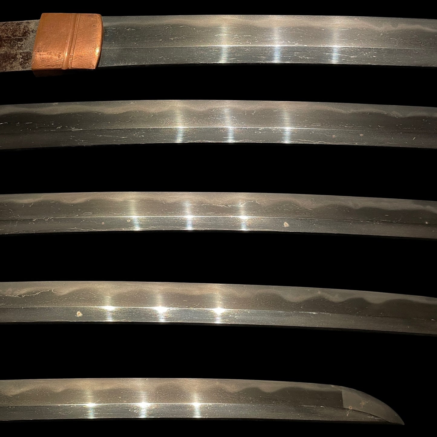 Bishuosafune Norimitsu saku  February 1560 備州長舩則光作 signed Wakizashi, Muromachi period