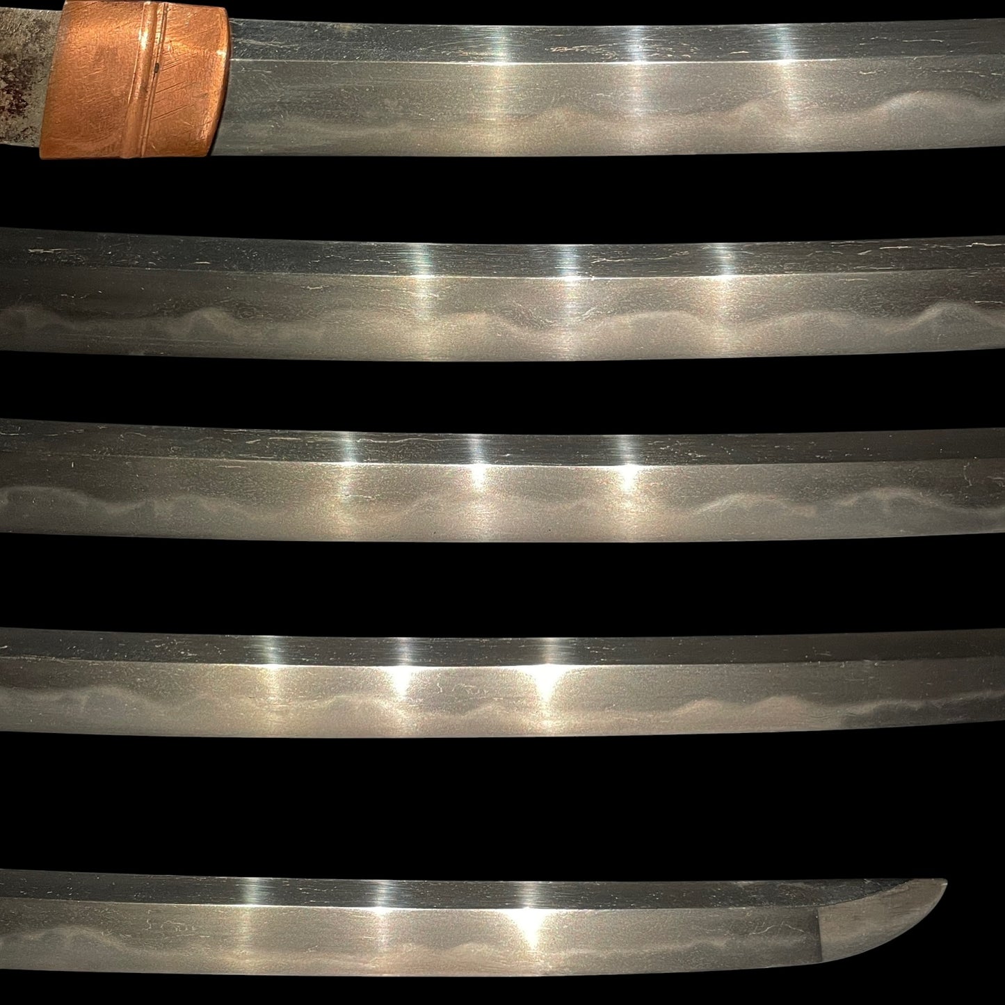 Bishuosafune Norimitsu saku  February 1560 備州長舩則光作 signed Wakizashi, Muromachi period