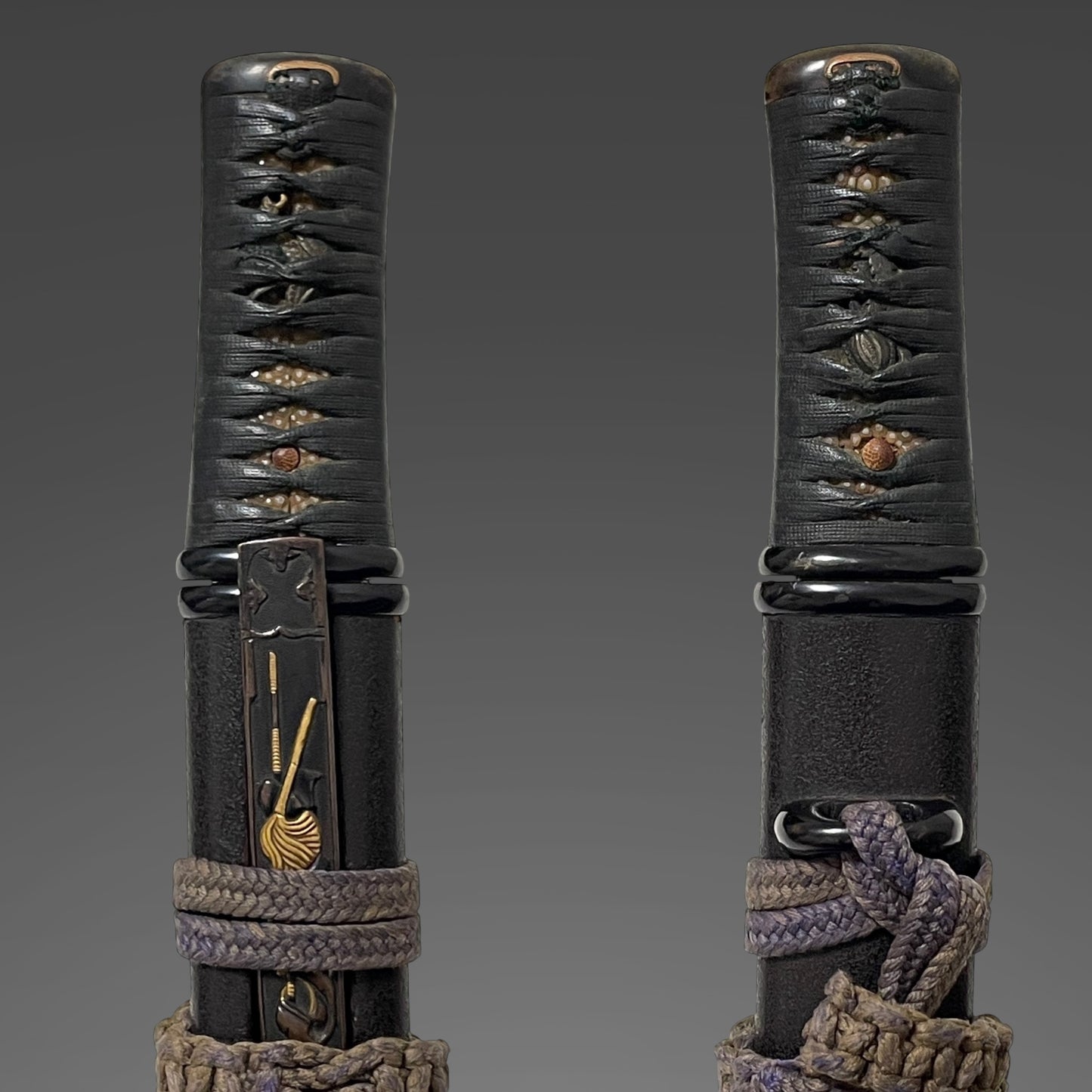 Oosuminokami Hiromitsu 大隅守廣光 signed Aikuchi TANTO, with Kozuka and Shirasaya