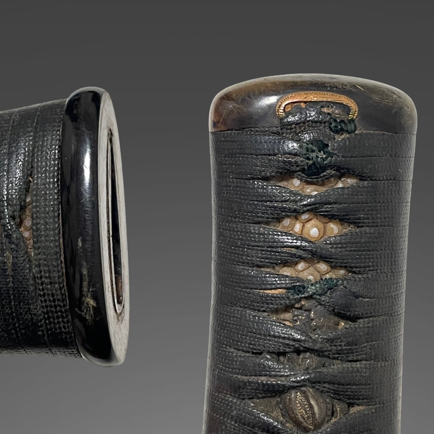 Oosuminokami Hiromitsu 大隅守廣光 signed Aikuchi TANTO, with Kozuka and Shirasaya