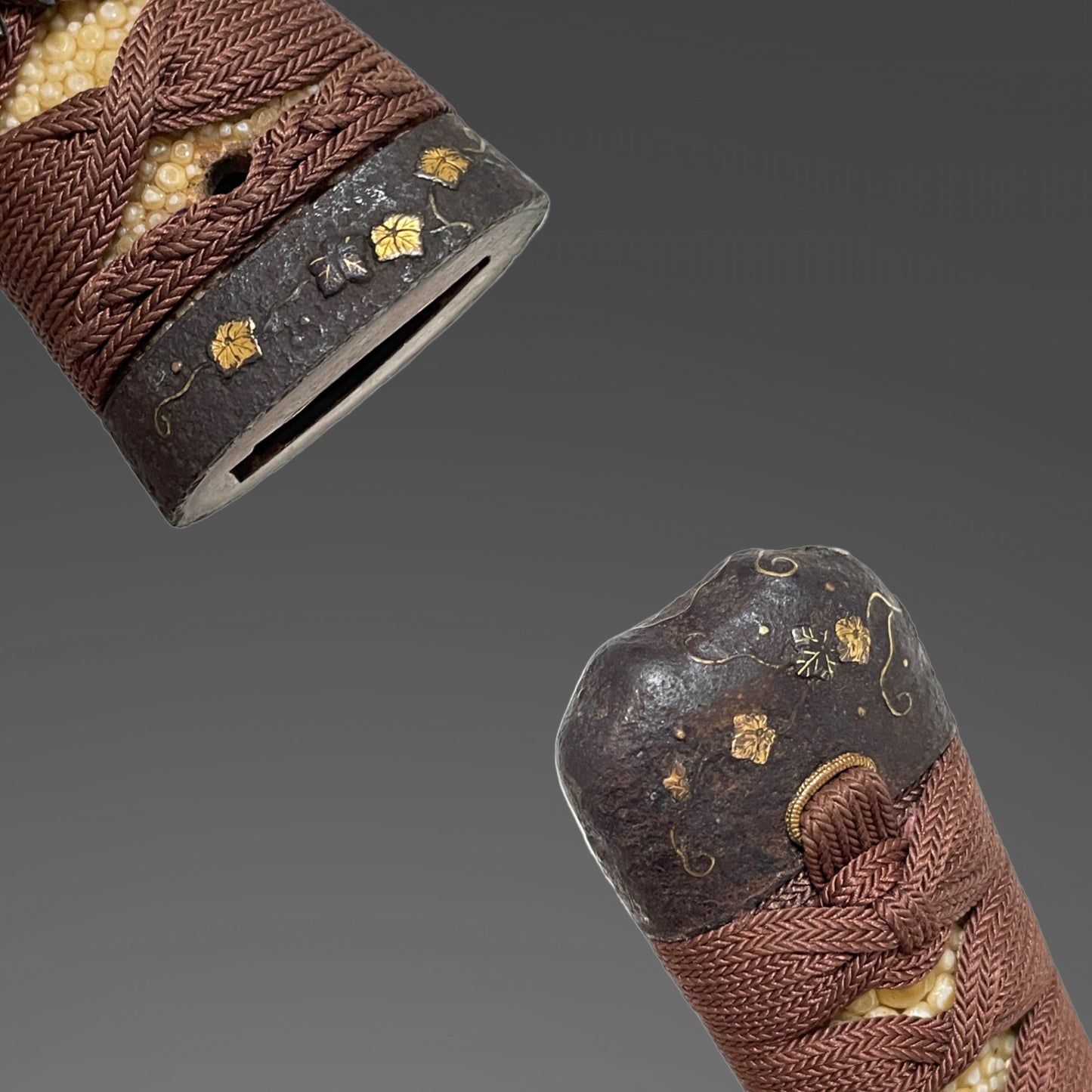 Hirazukuri TANTO, with Waka 和歌 Kozuka, Late Edo period