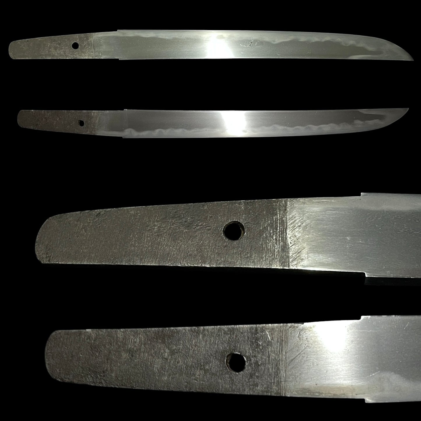 Hirazukuri TANTO, with Waka 和歌 Kozuka, Late Edo period