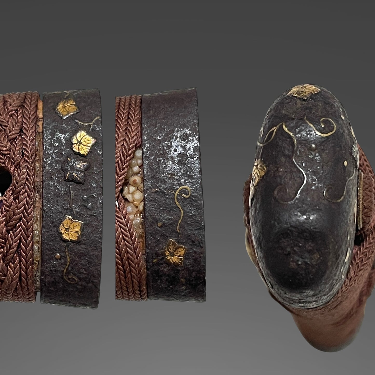 Hirazukuri TANTO, with Waka 和歌 Kozuka, Late Edo period