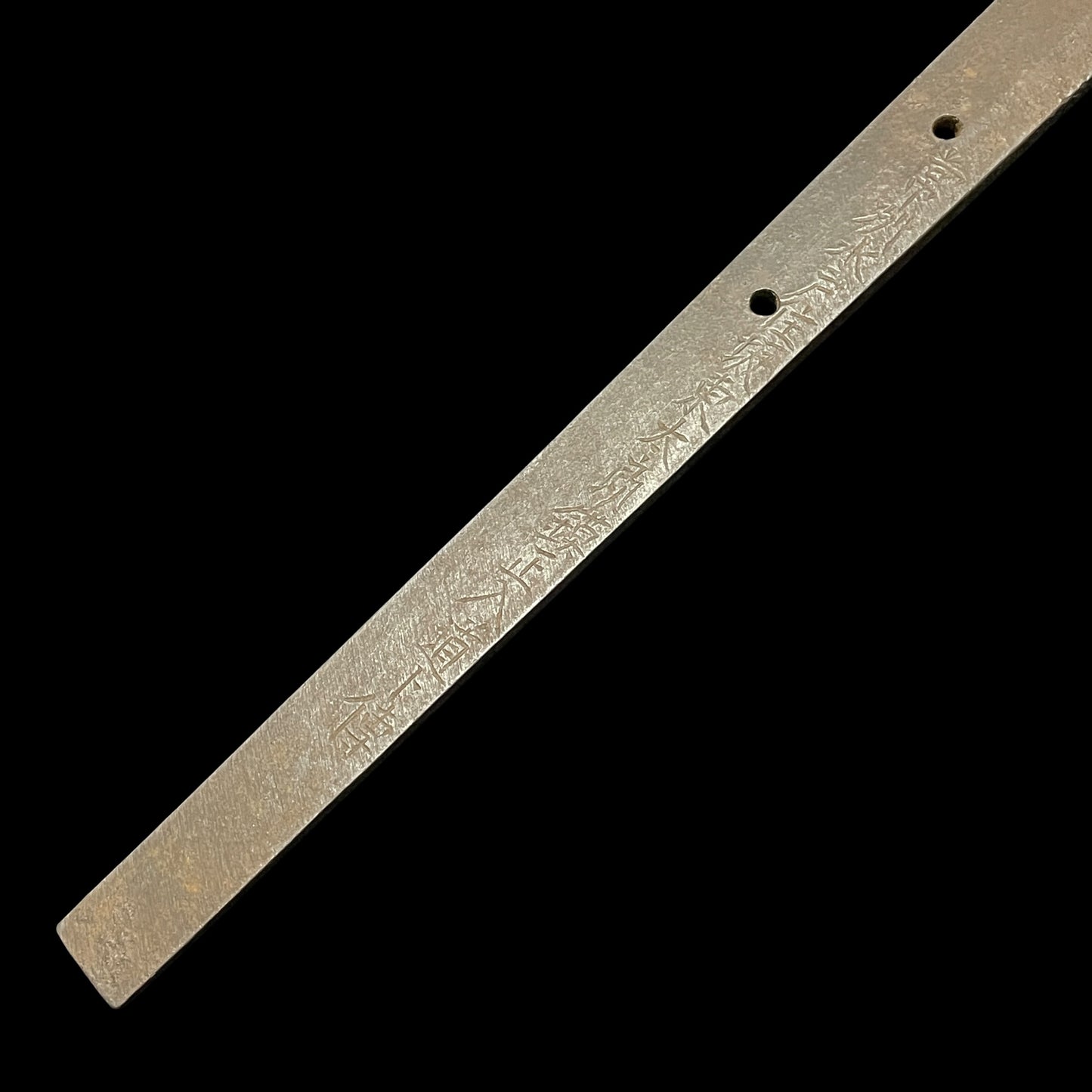 Long NAGINATA, Bandotaro Bakusei nyudo bokuden 坂東太郎鎮正入道ト伝 signed, Early Edo period