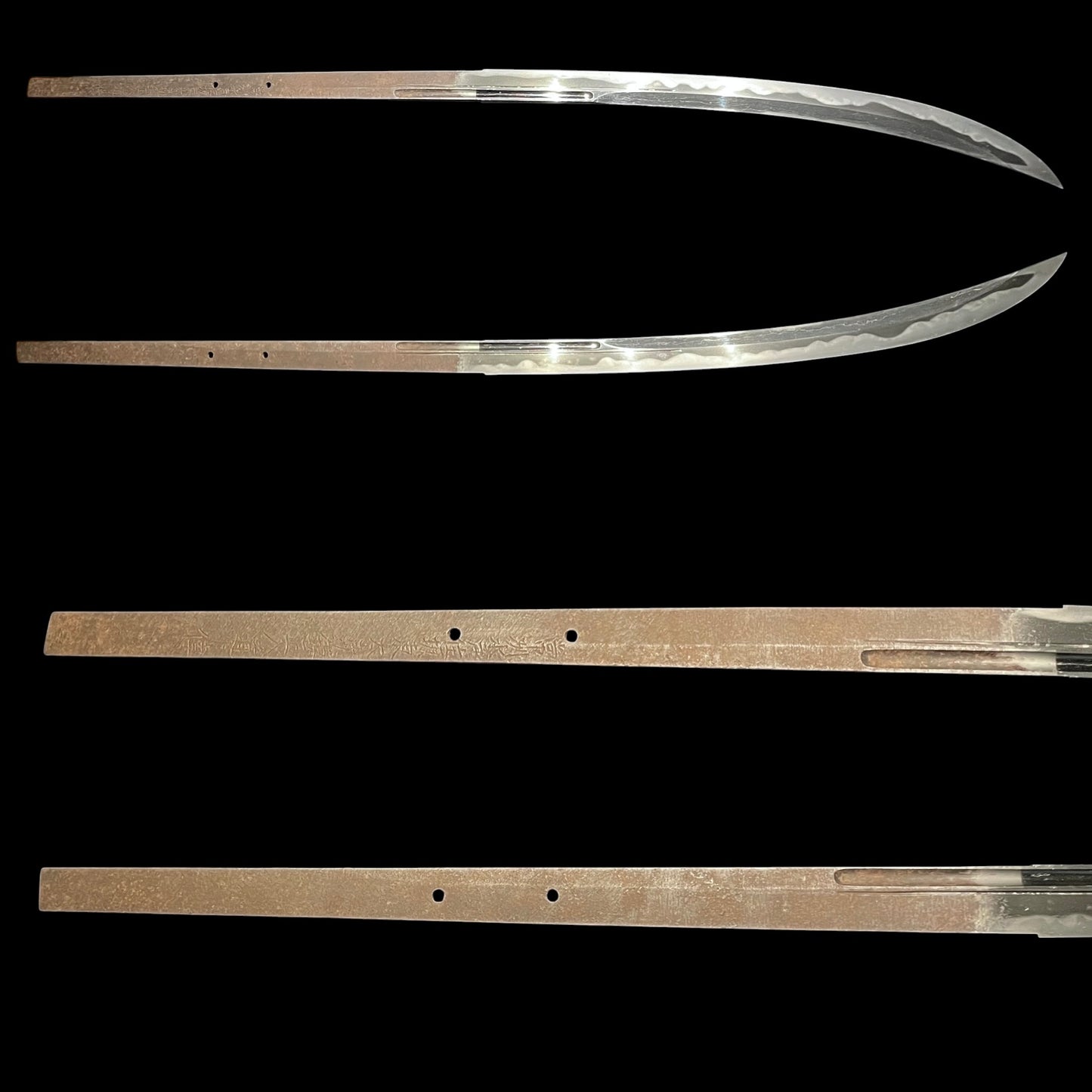 Long NAGINATA, Bandotaro Bakusei nyudo bokuden 坂東太郎鎮正入道ト伝 signed, Early Edo period