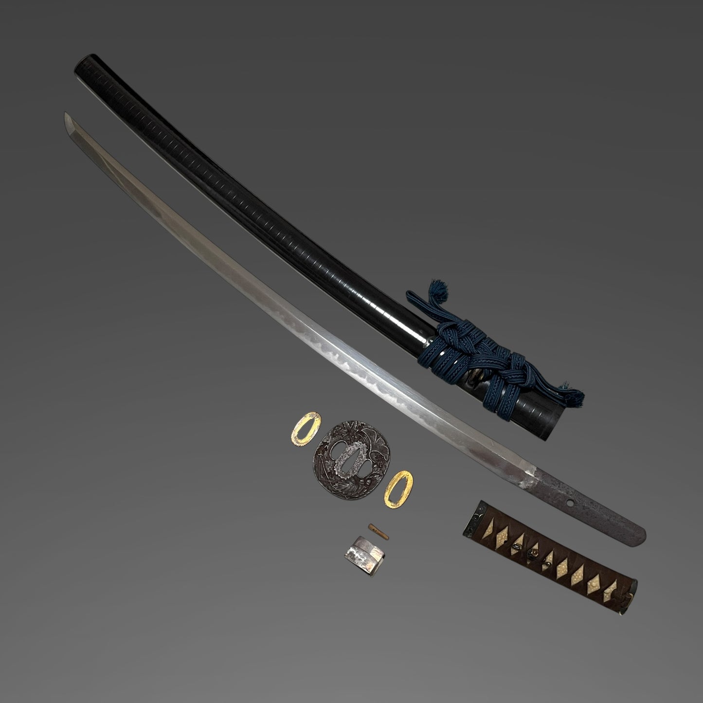 Bishuosafune Tadamitsu 備州長舩忠光 signed KATANA, Katateuchi 片手打, Muromachi period
