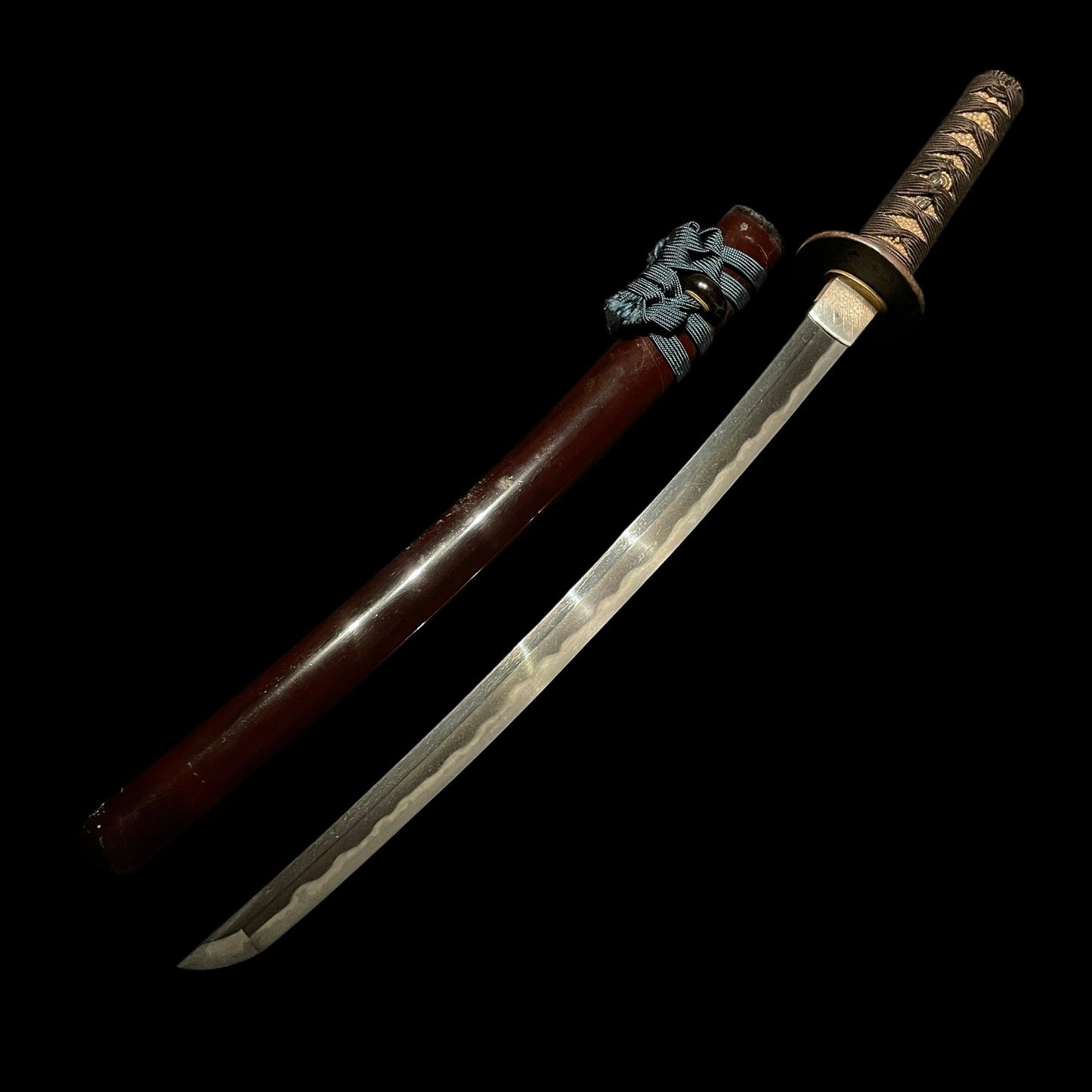 Nobukuni 信國 signed Wakizashi, with Kanteikofuda 鑑定小札, Muromachi period