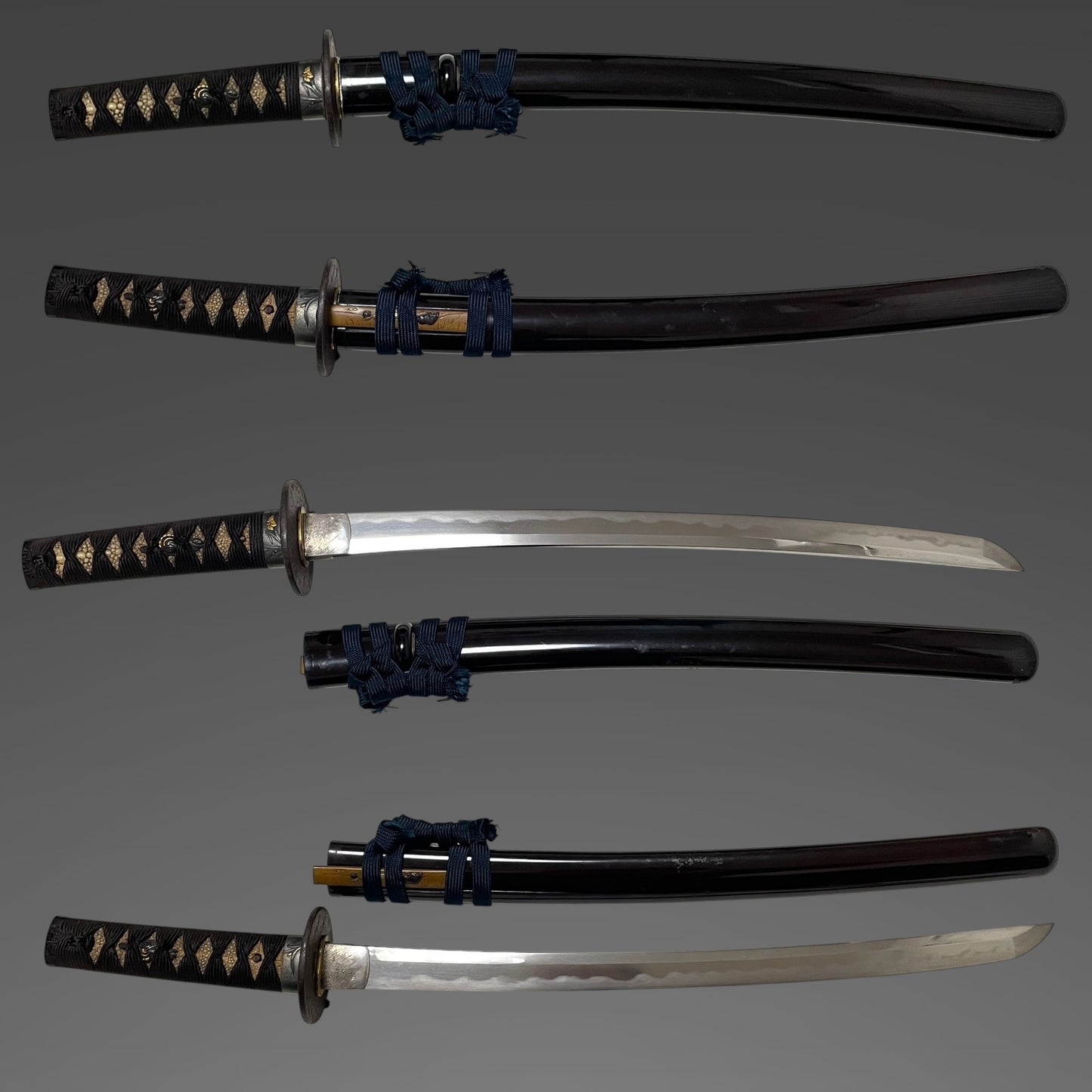 Nobukuni 信國 signed Wakizashi, with Kanteikofuda 鑑定小札, Muromachi period