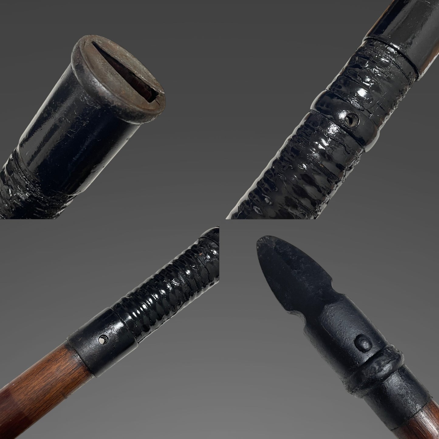 NAGINATA 薙刀 in Koshirae, Long shaft and Ishizuki, Muromachi period mumei