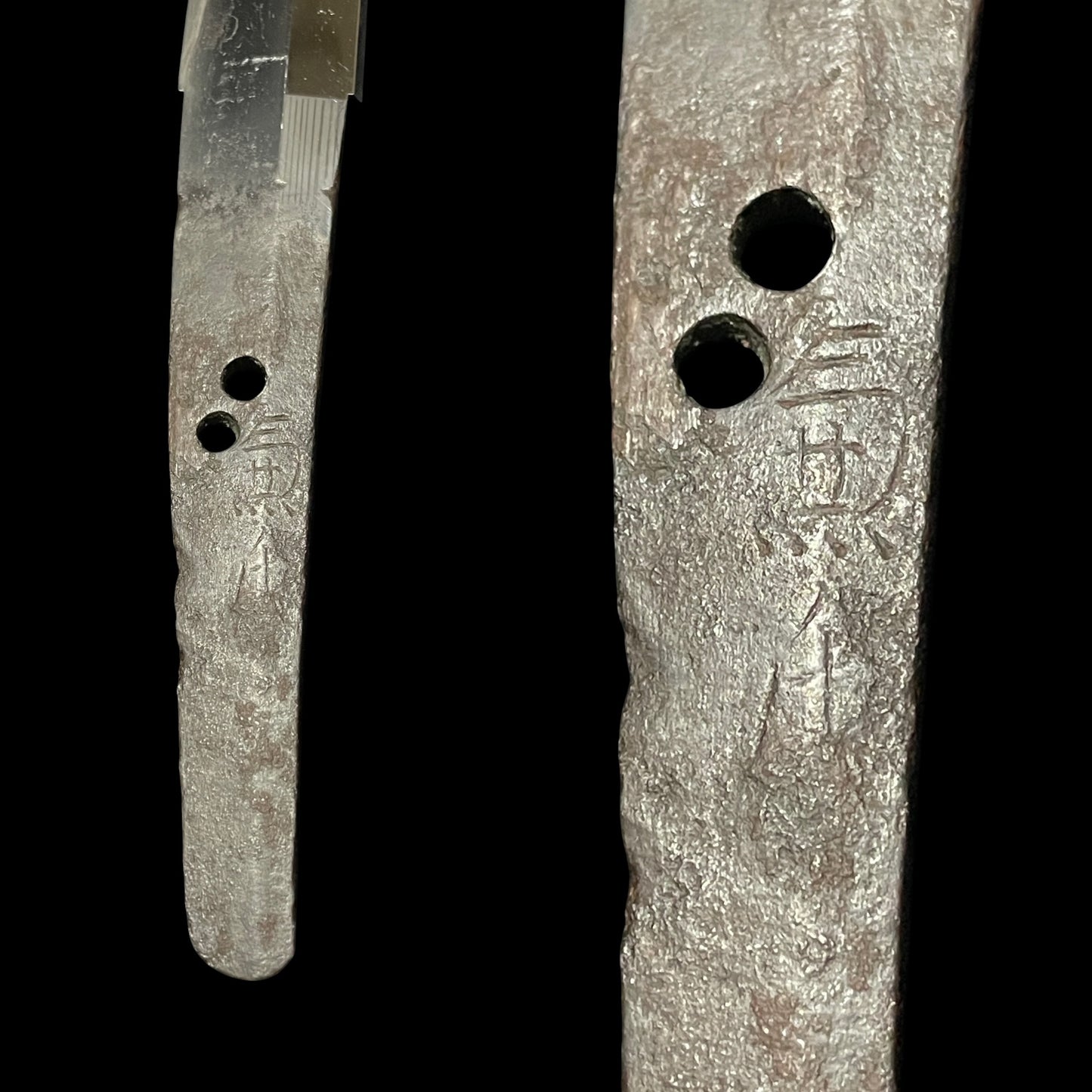 Naginata Naoshi Style, Kaneuji 兼氏 signed, Shobuzukuri Wakizashi, Muromachi period