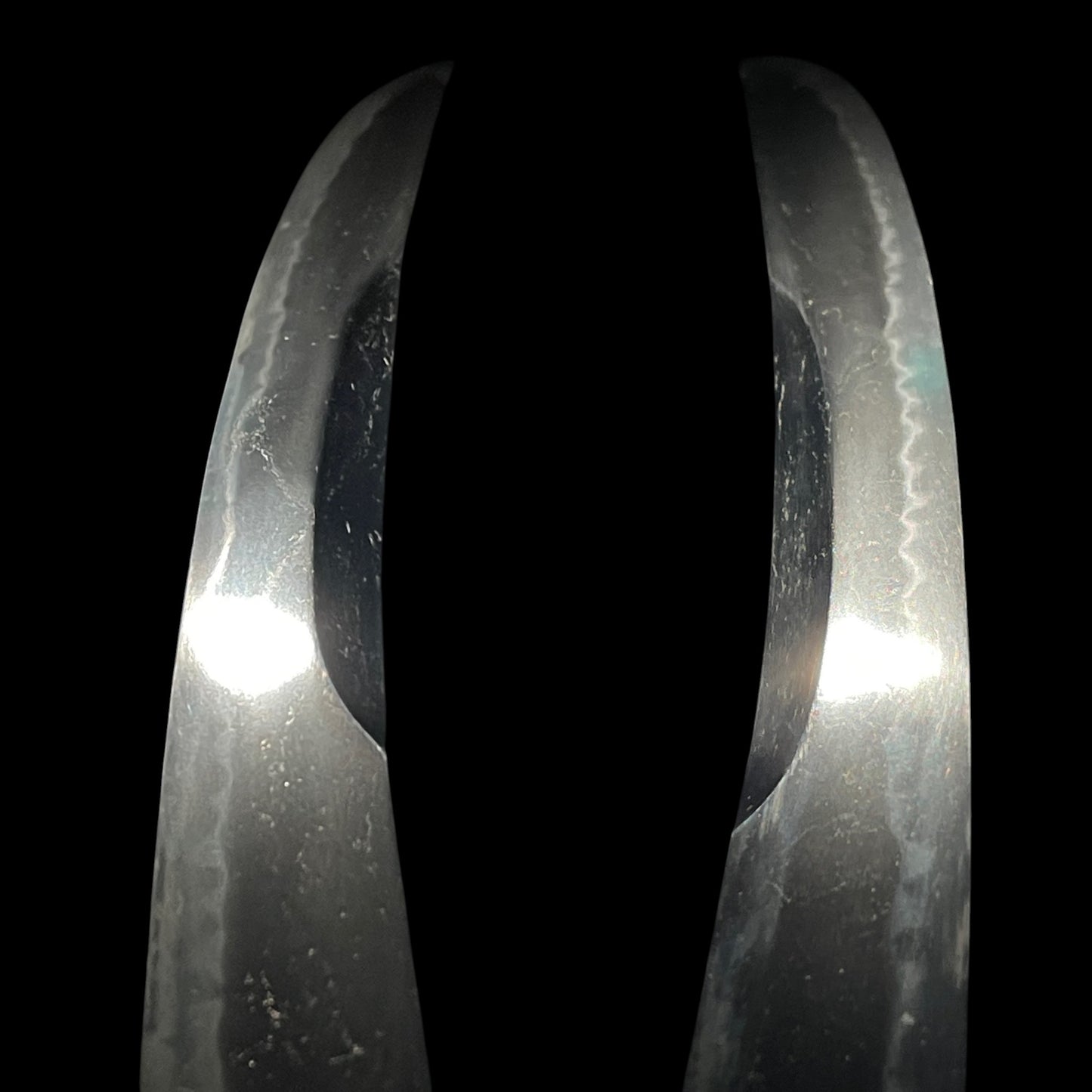 Unokubi-Zukuri 鵜首造 Wakizashi, Thick blade, Edo period mumei