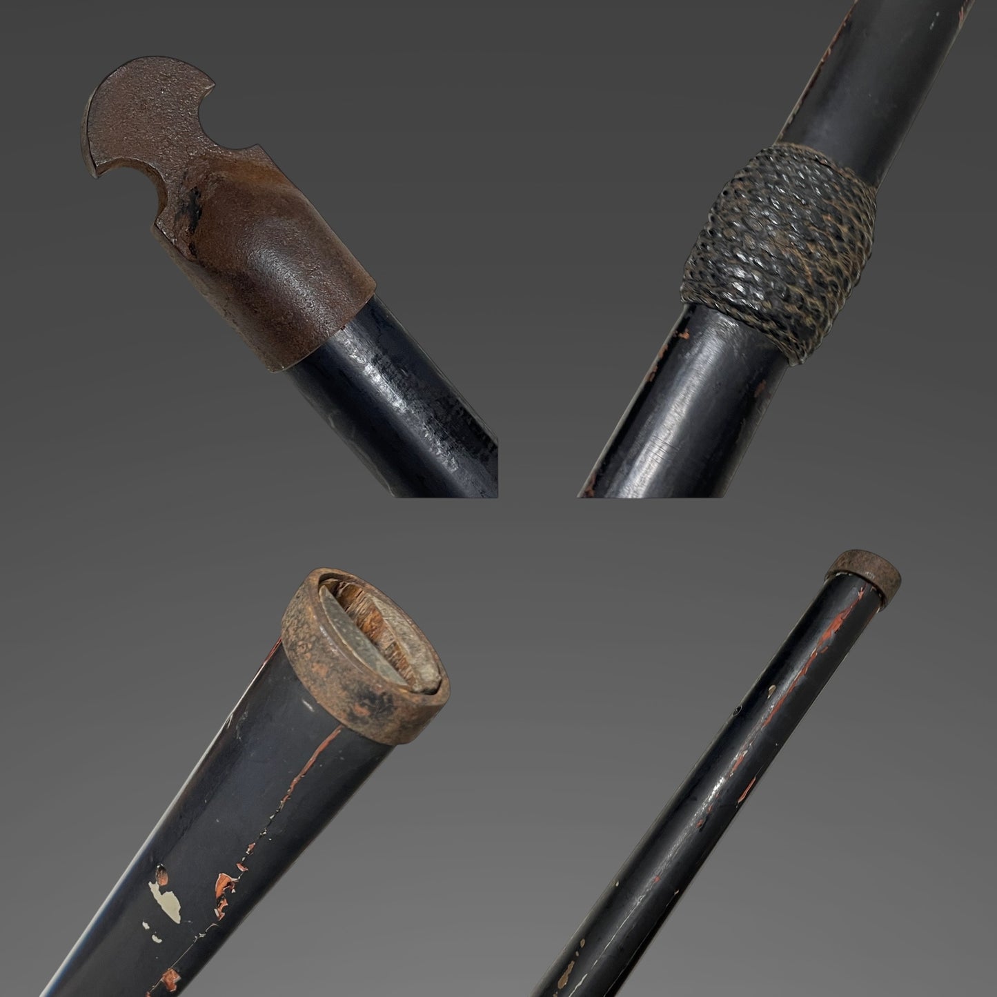 NAGINATA 薙刀 in Koshirae, Iganokami Minamoto Kanemichi 伊賀守源包道 signed, Edo period