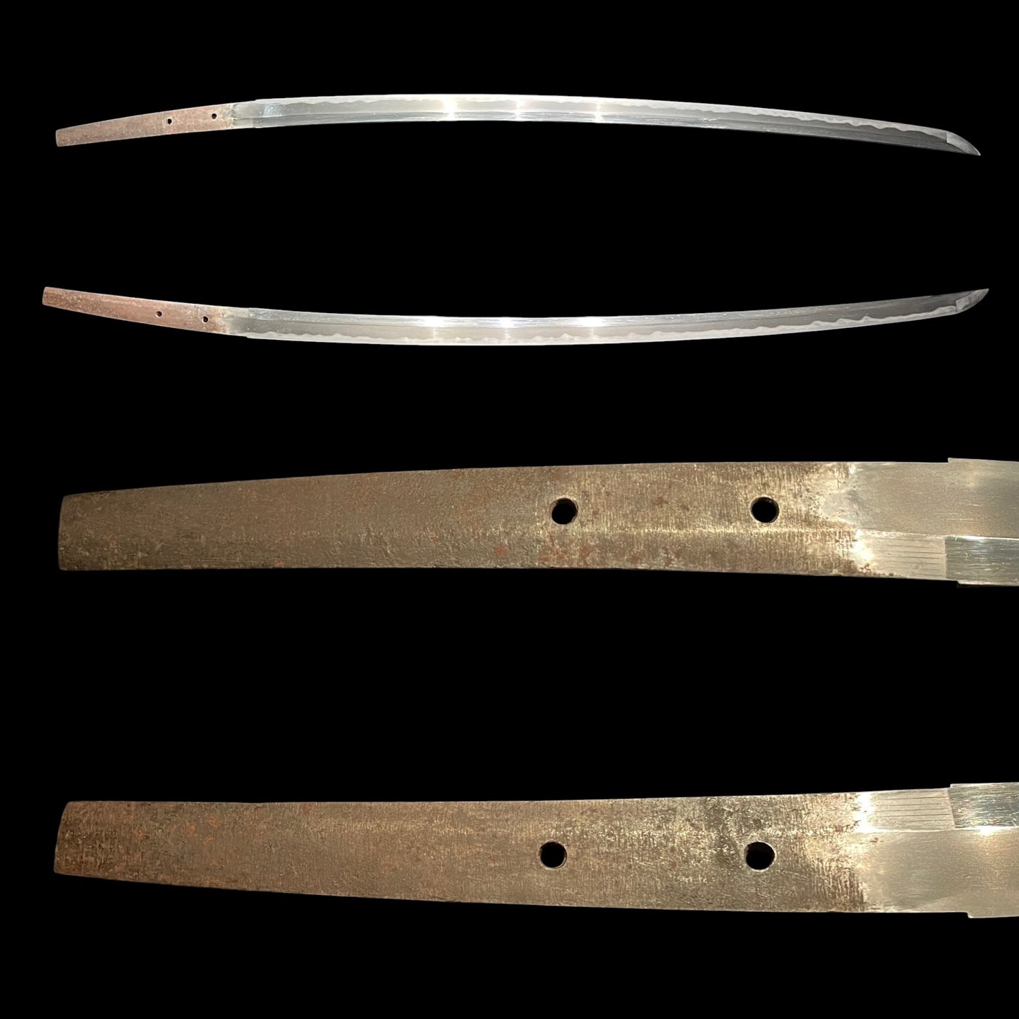 Long Red KATANA, Terukado 照門,  Dragon Fuchikashira, Earlya Edo period, NBTHK Certificate