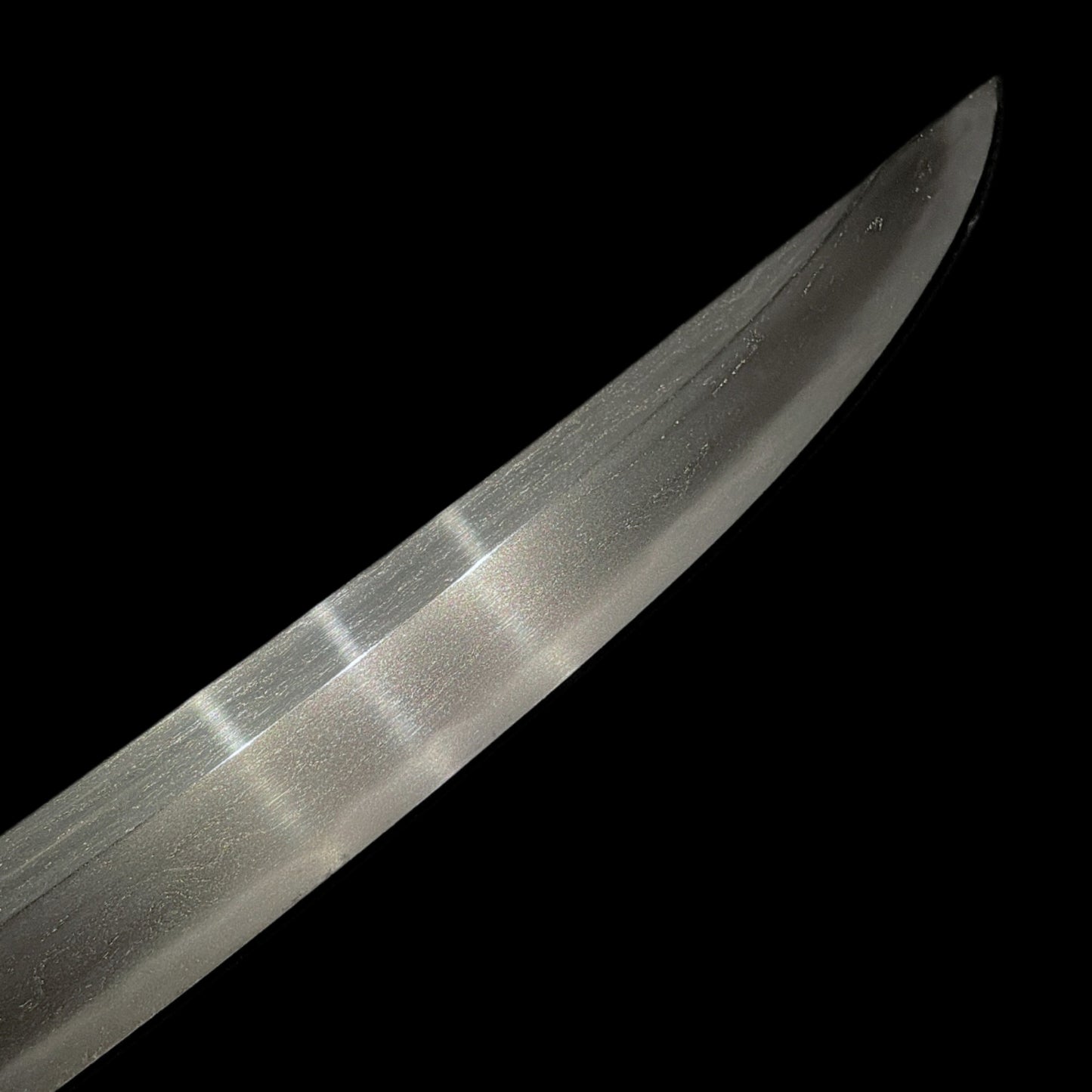 Heavy NAGINATA-NAOSHI 薙刀直し Wakizashi, Rugged blade, Muromachi period mumei