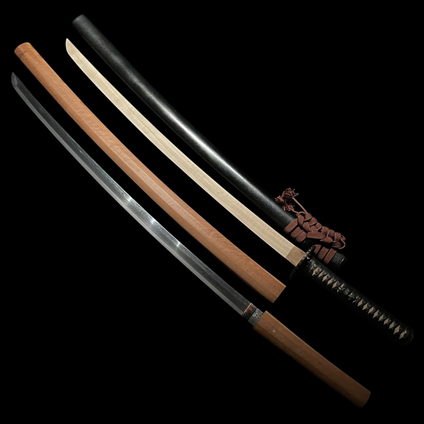 NANBOKUCHO Period, Chiyozuru 千代鶴 KATANA, Rai School, NBTHK Certificate, with Shirasaya