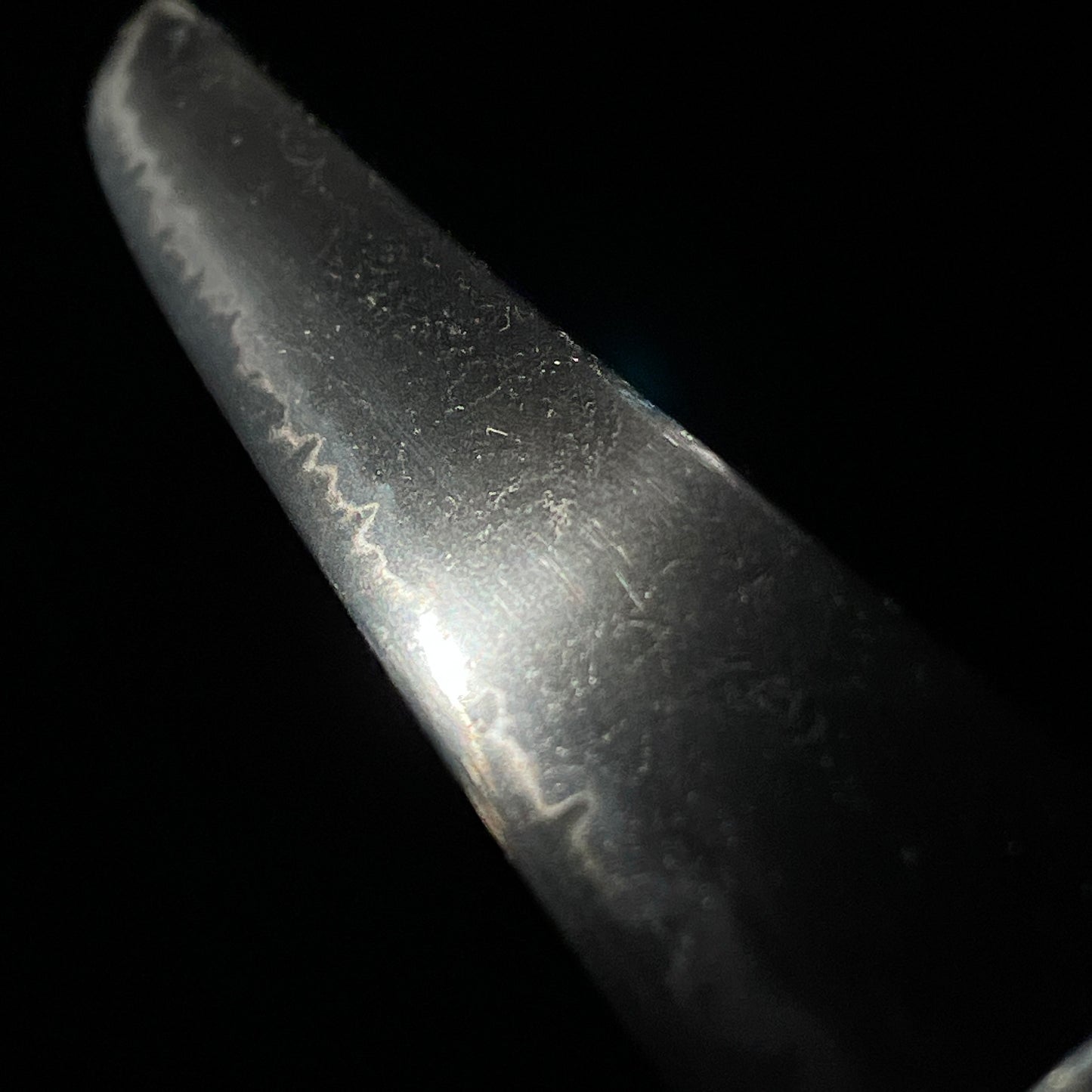 Aikuchi Koshirae Sunnobi-Tanto, Copper Kozuka, Sendankizami-Saya, Thick blade