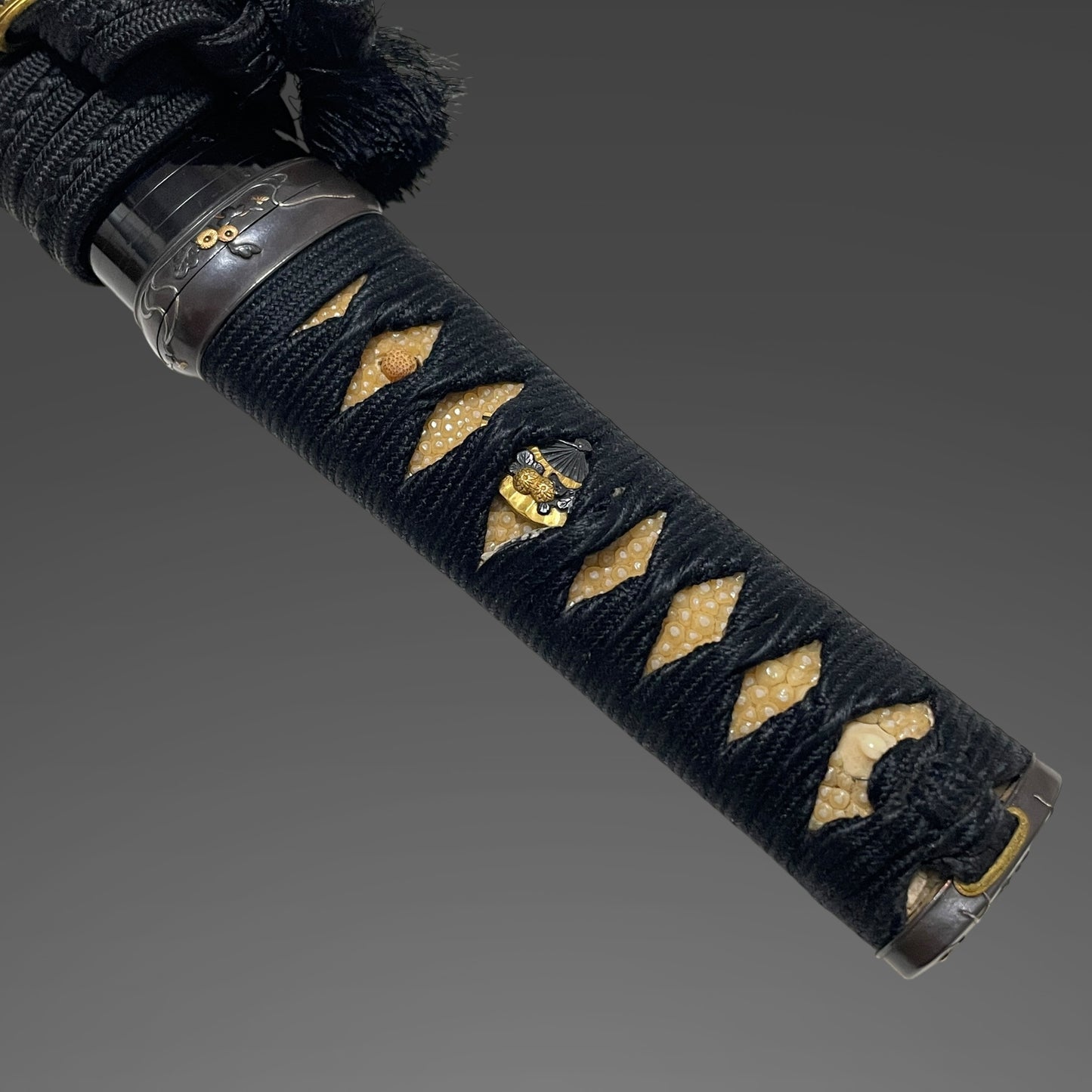 Aikuchi Koshirae Sunnobi-Tanto, Copper Kozuka, Sendankizami-Saya, Thick blade